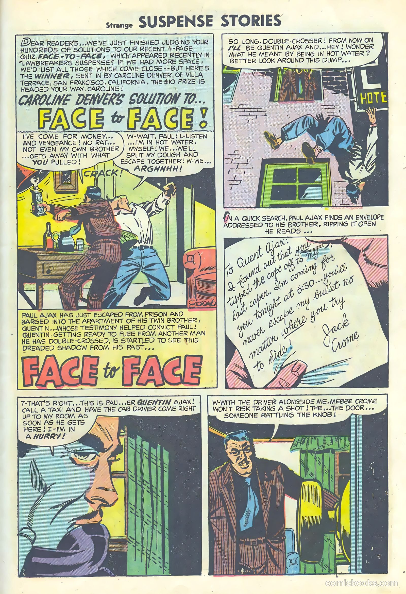 Strange Suspense Stories #18 (1954) — page 25 of 36