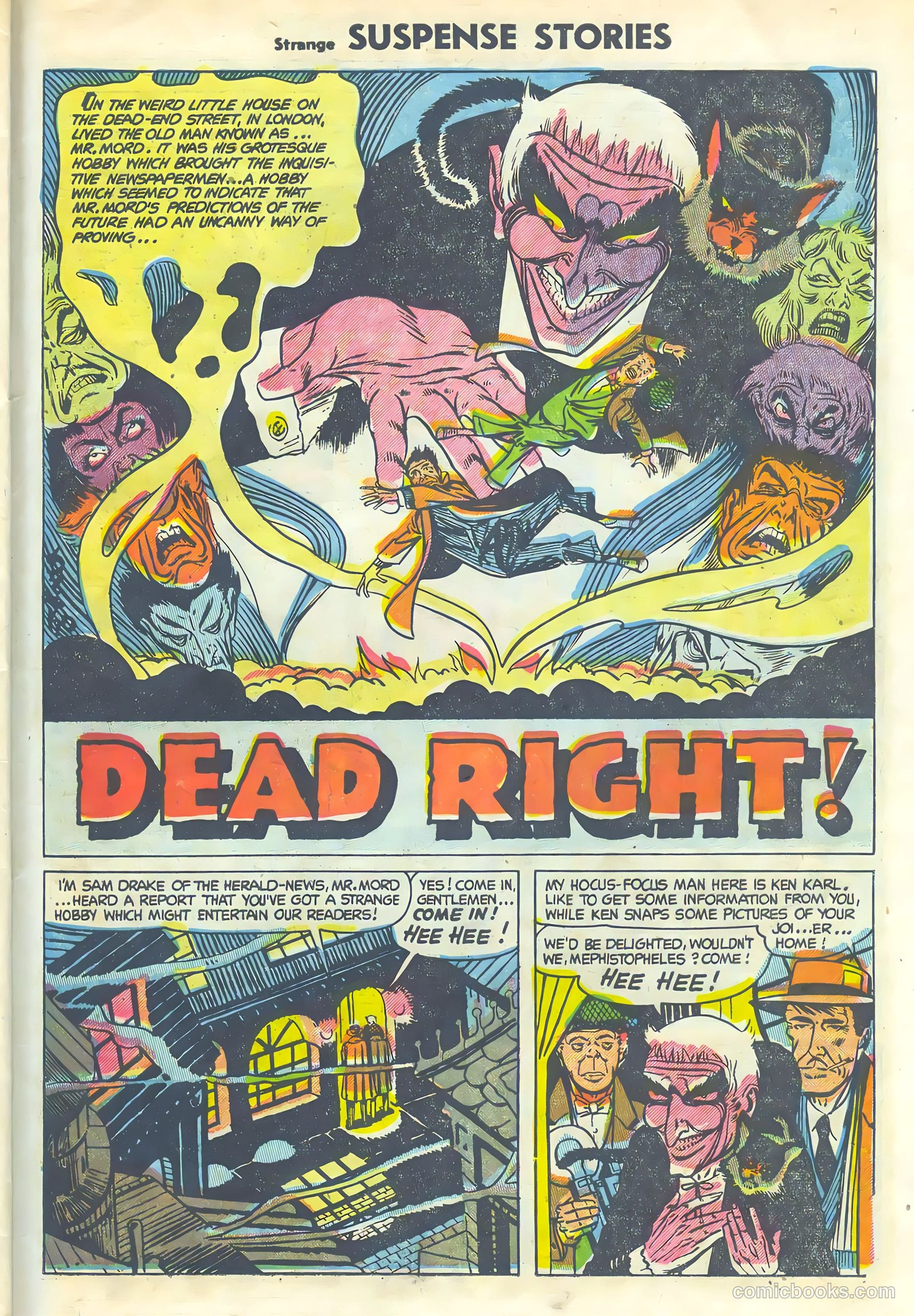 Strange Suspense Stories #18 (1954) — page 27 of 36