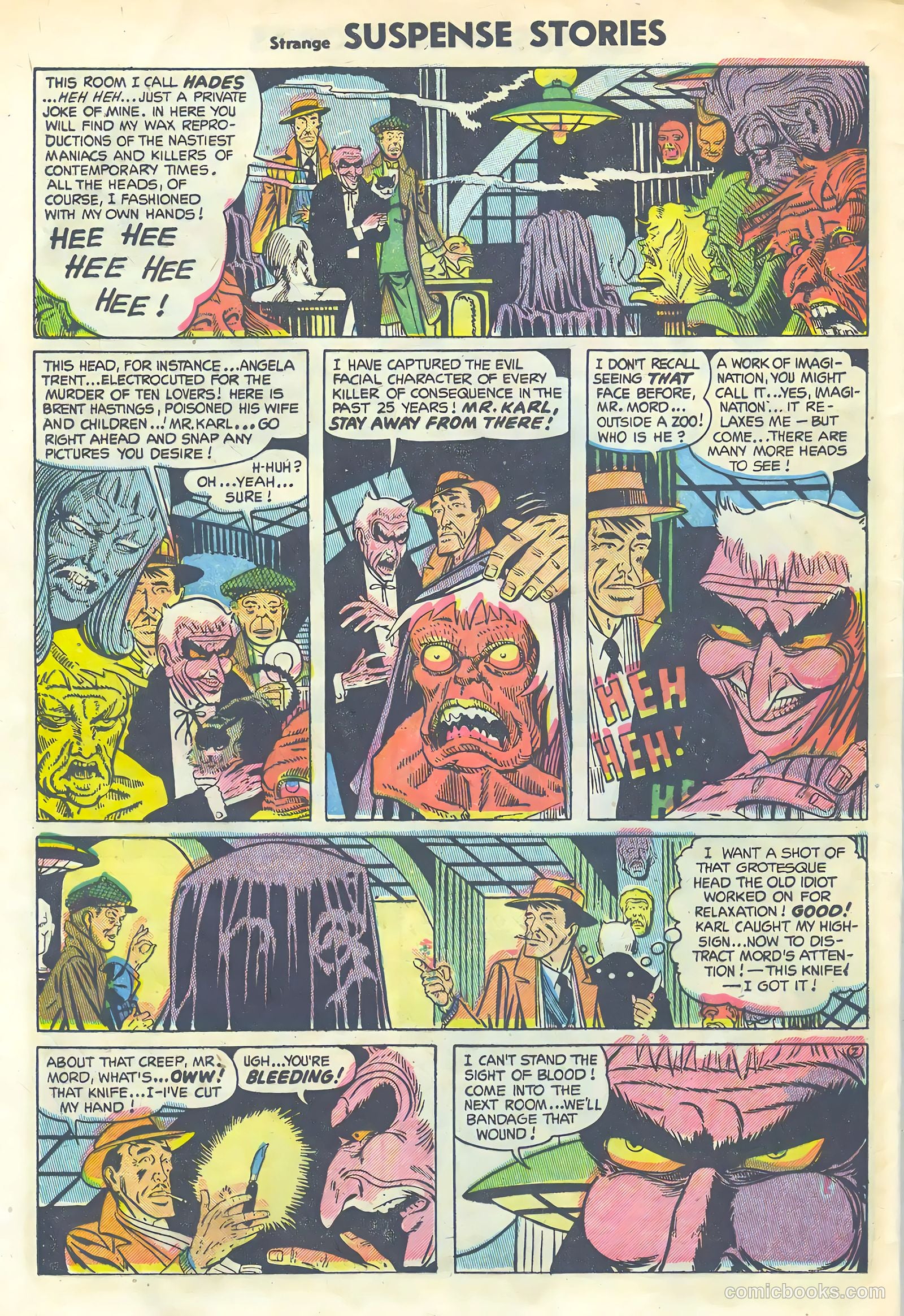 Strange Suspense Stories #18 (1954) — page 28 of 36