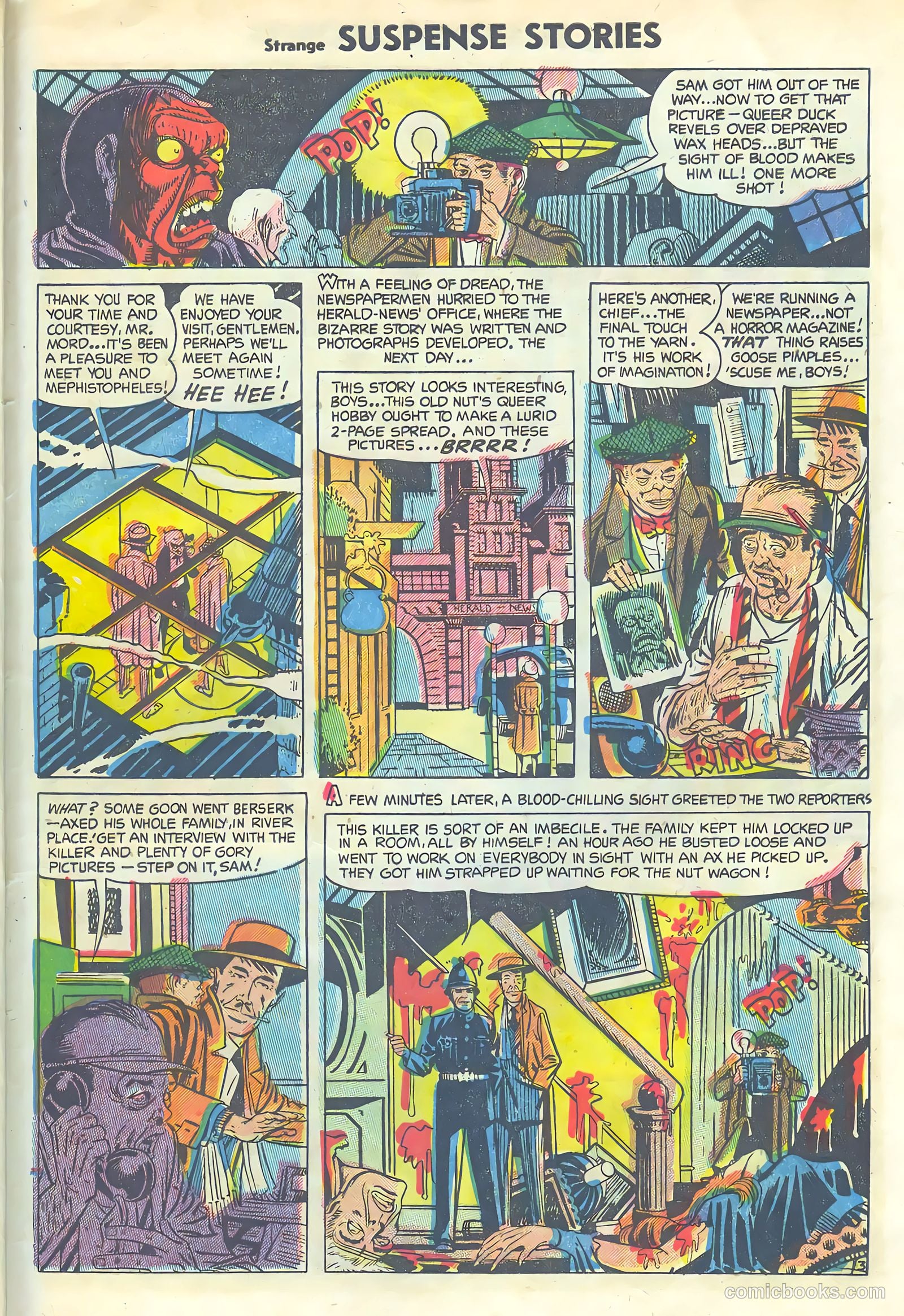 Strange Suspense Stories #18 (1954) — page 29 of 36