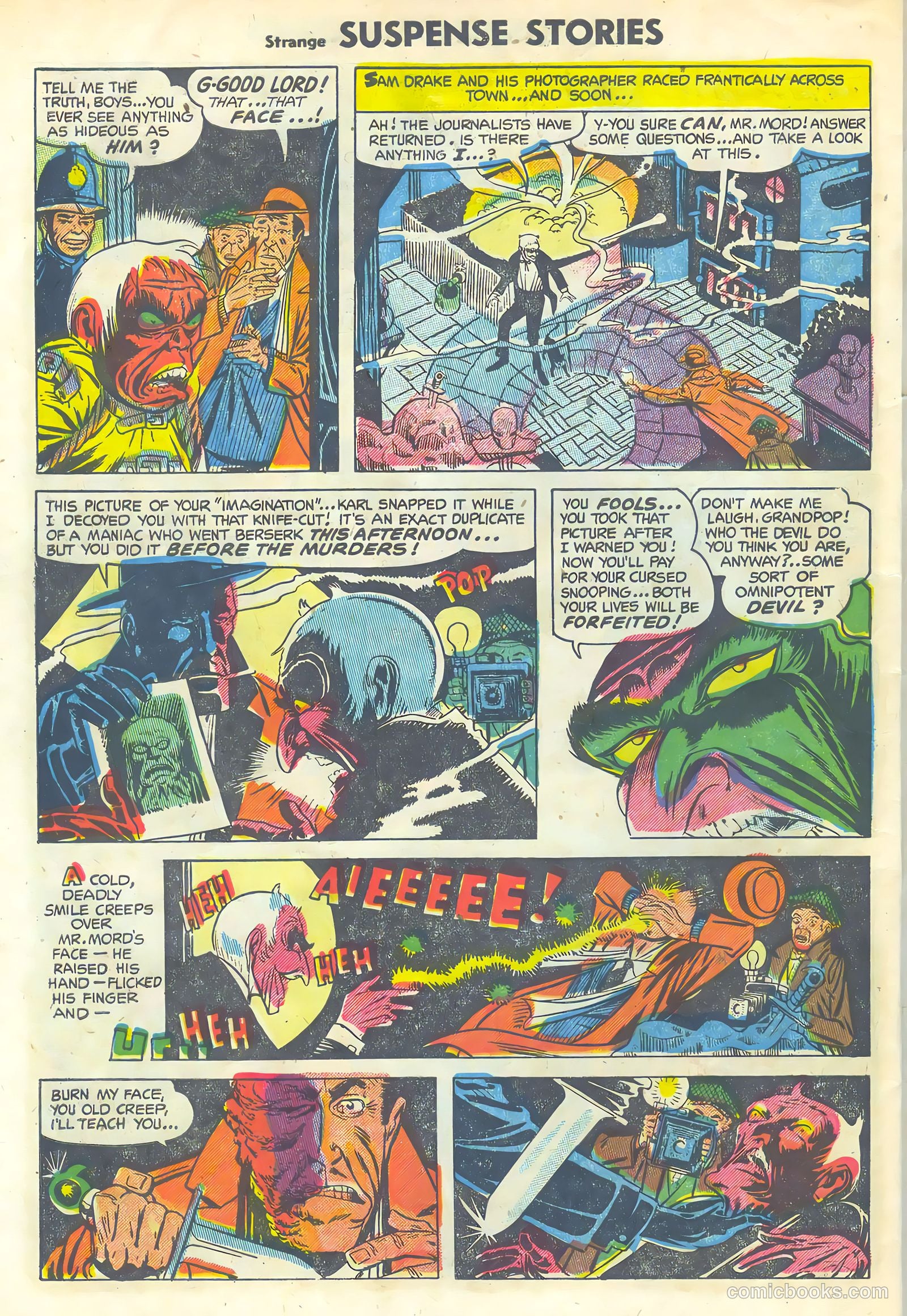 Strange Suspense Stories #18 (1954) — page 30 of 36