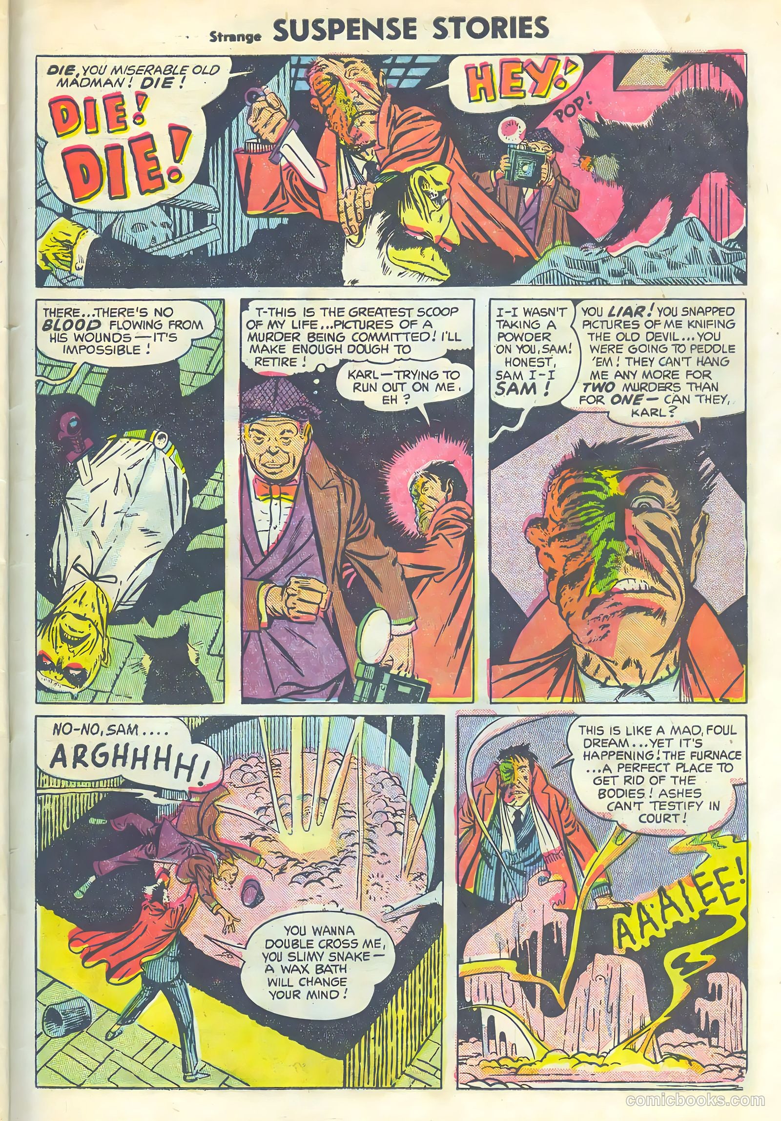Strange Suspense Stories #18 (1954) — page 31 of 36