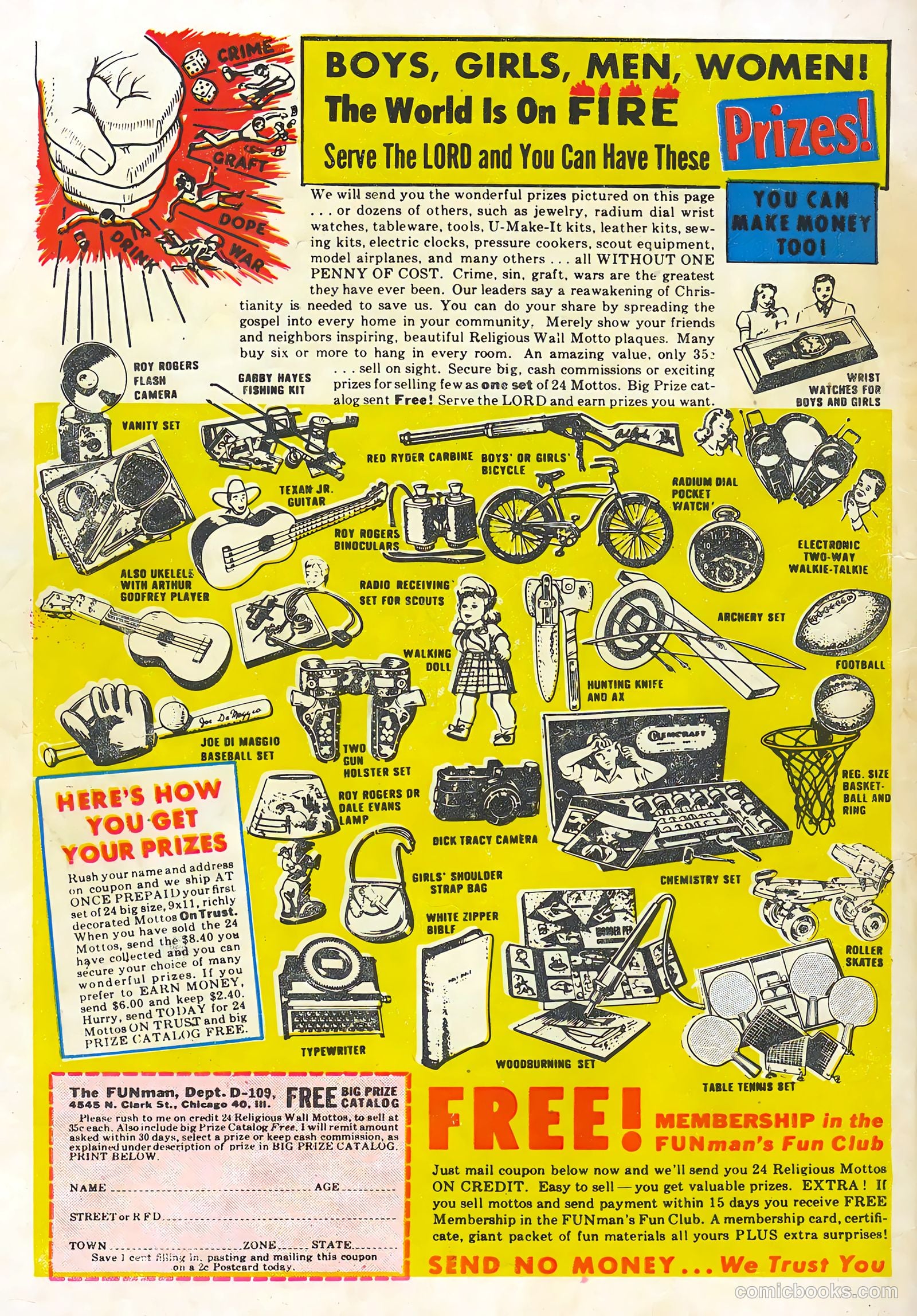 Strange Suspense Stories #18 (1954) — page 36 of 36