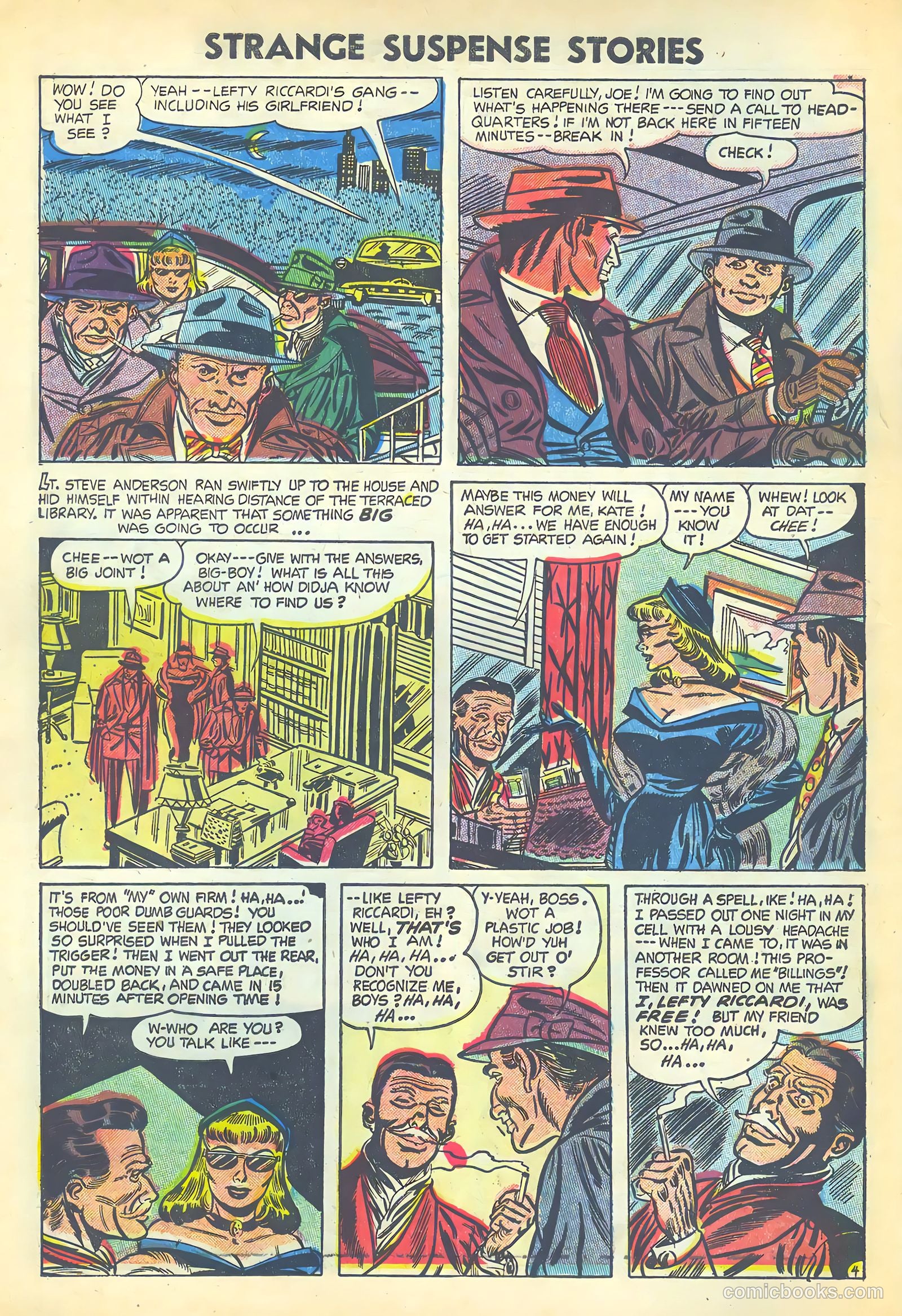 Strange Suspense Stories #19 (1954) — page 6 of 36