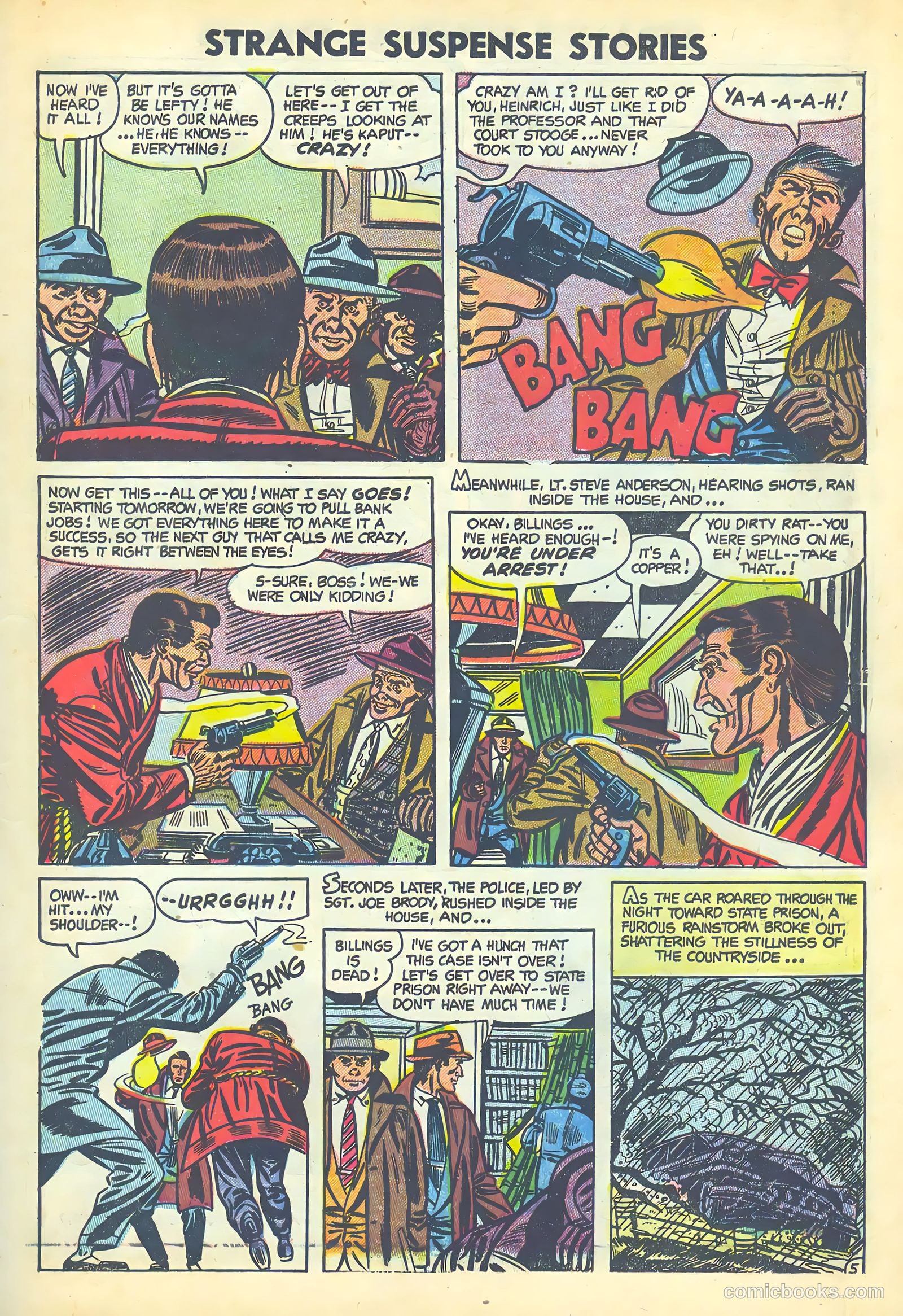 Strange Suspense Stories #19 (1954) — page 7 of 36