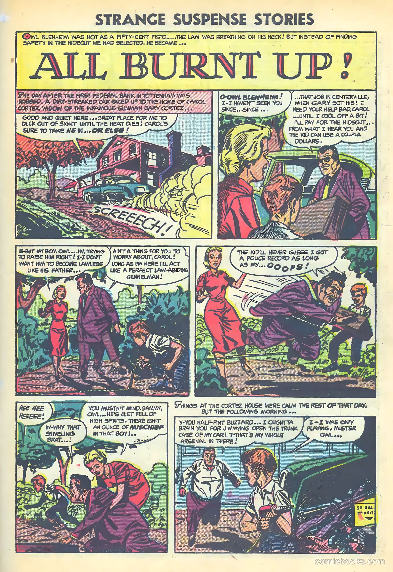 Strange Suspense Stories #19 (1954) — page 9 of 36