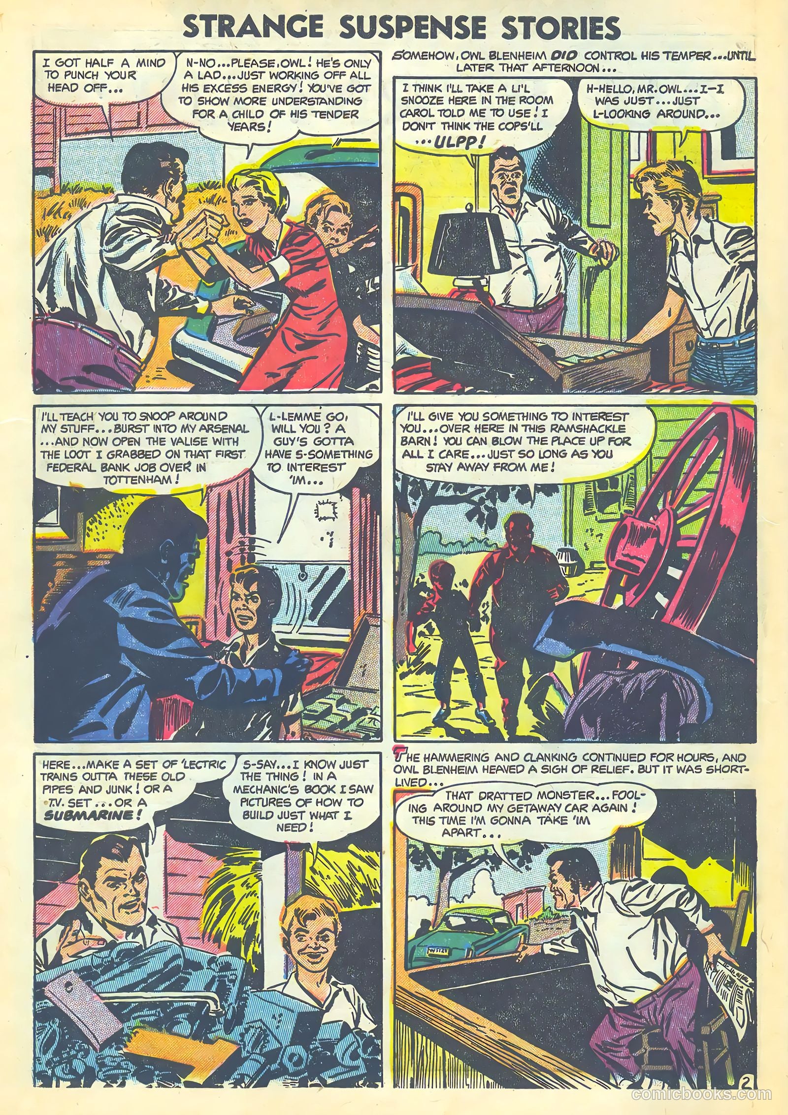 Strange Suspense Stories #19 (1954) — page 10 of 36