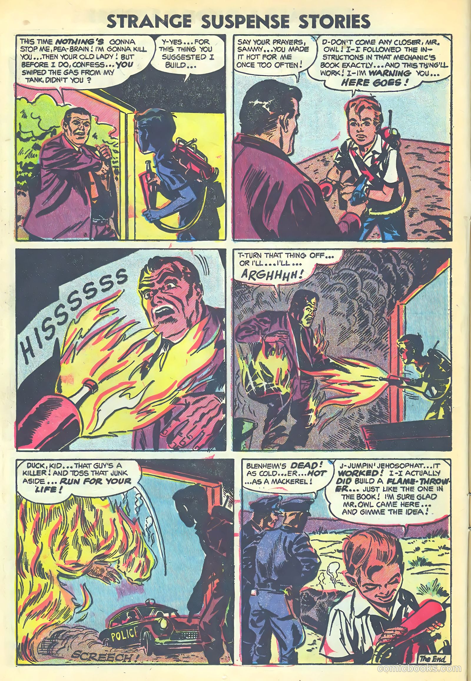 Strange Suspense Stories #19 (1954) — page 12 of 36