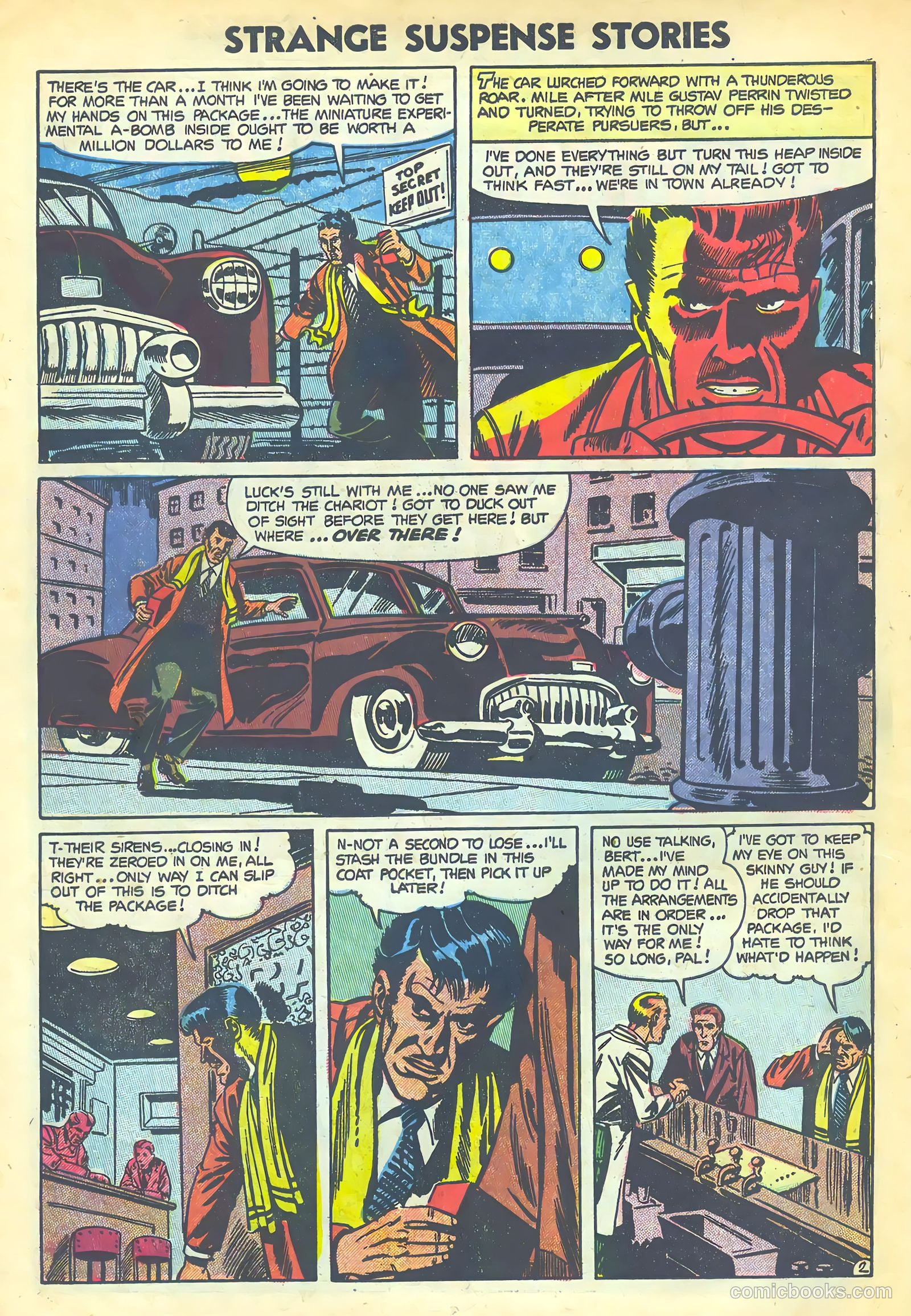 Strange Suspense Stories #19 (1954) — page 14 of 36