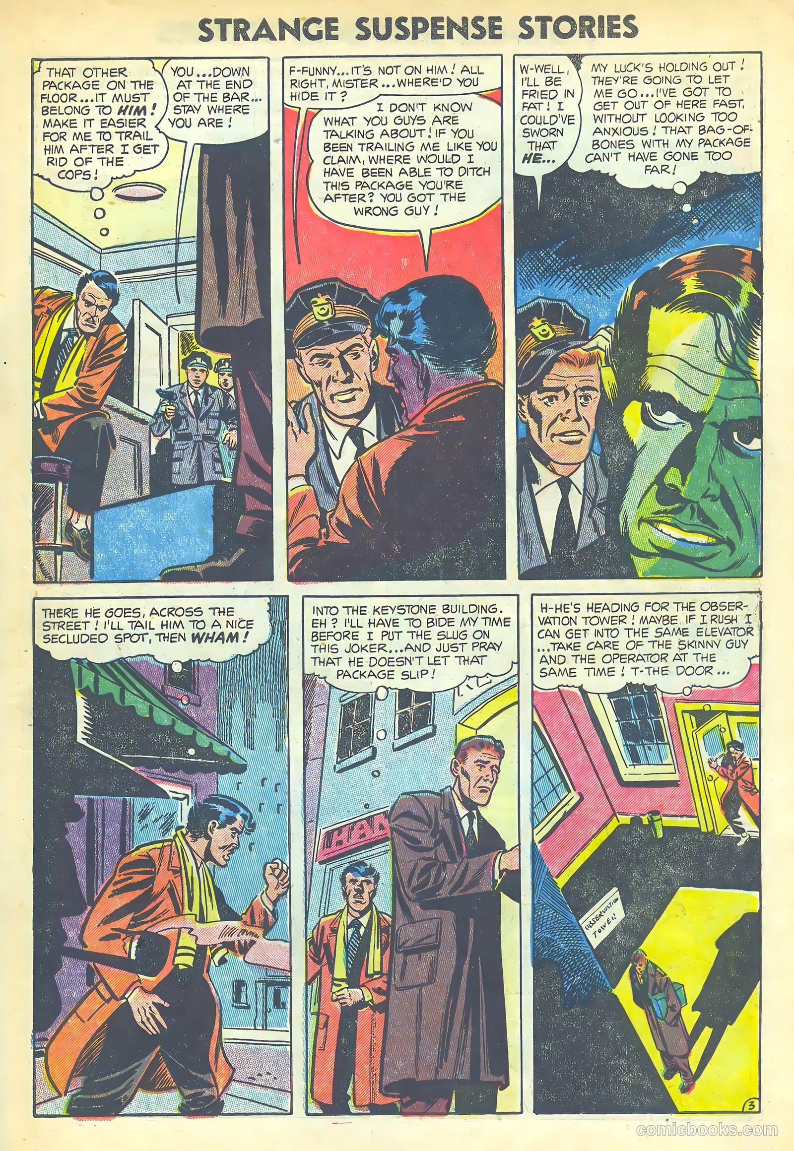 Strange Suspense Stories #19 (1954) — page 15 of 36