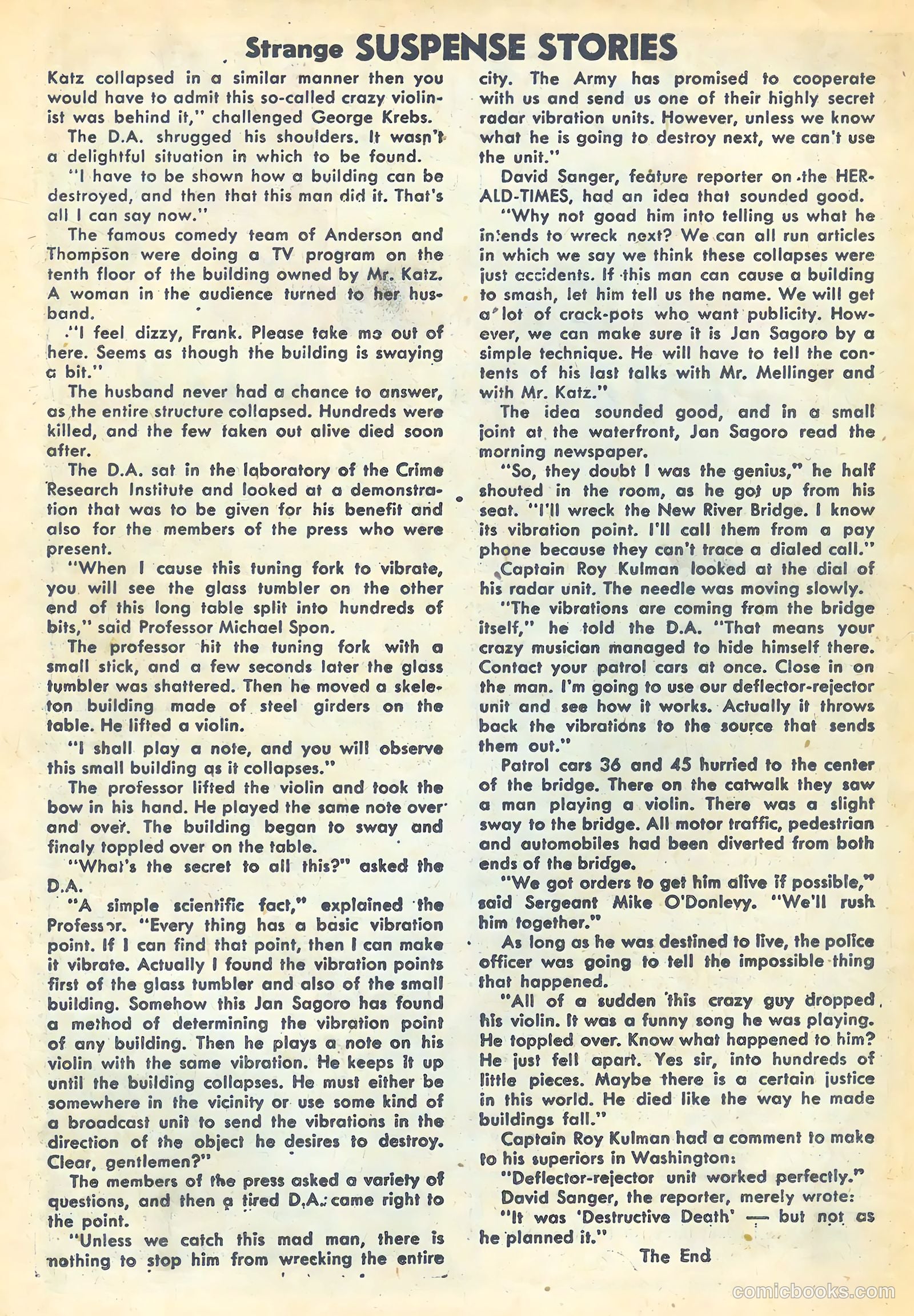 Strange Suspense Stories #19 (1954) — page 18 of 36