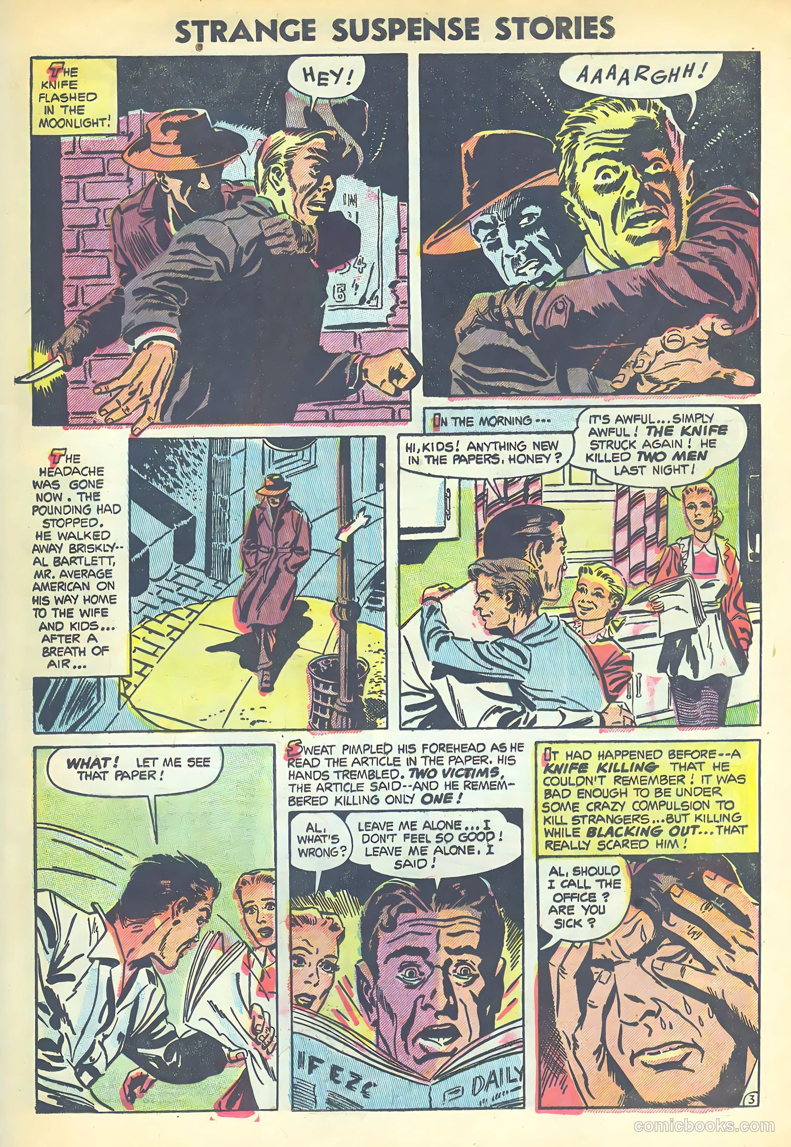 Strange Suspense Stories #19 (1954) — page 21 of 36