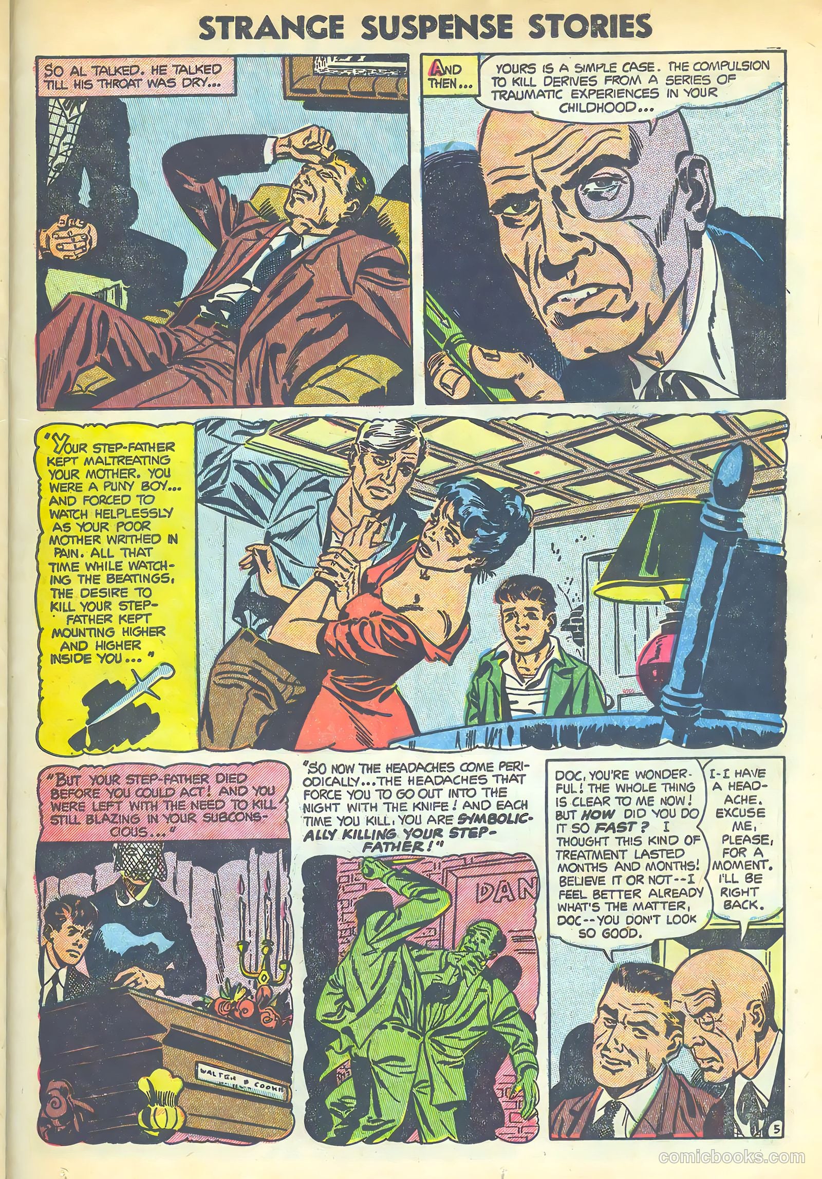 Strange Suspense Stories #19 (1954) — page 23 of 36