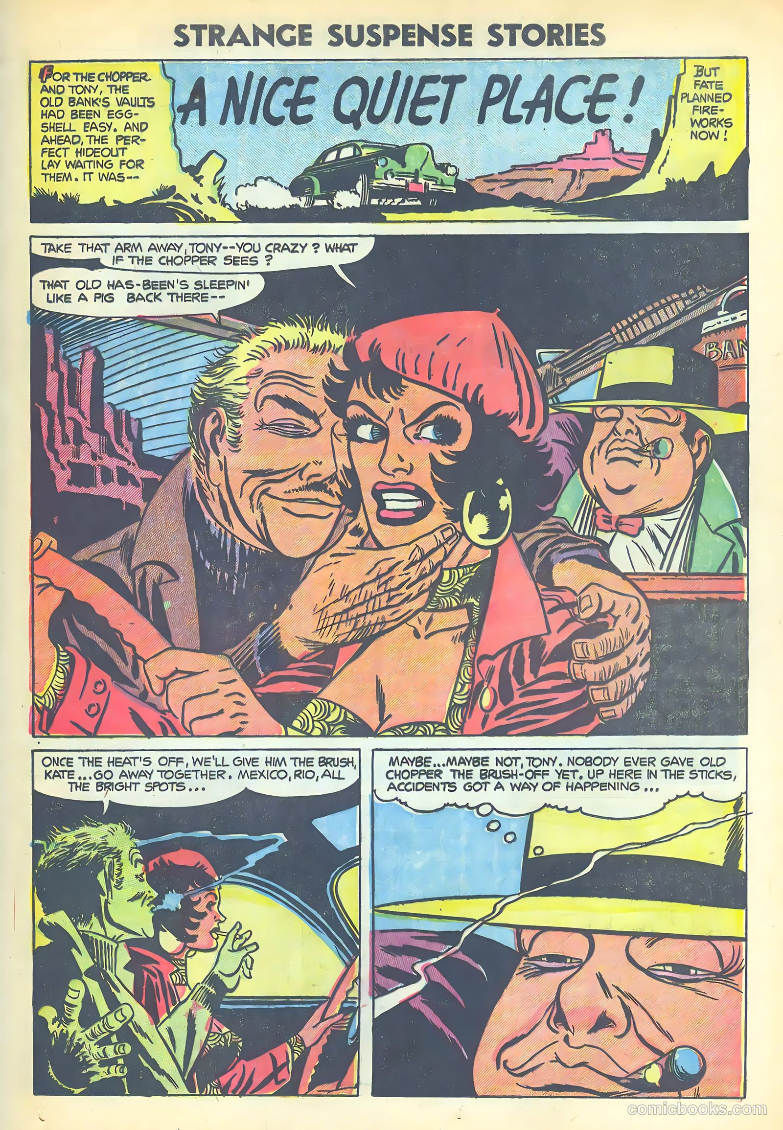 Strange Suspense Stories #19 (1954) — page 25 of 36