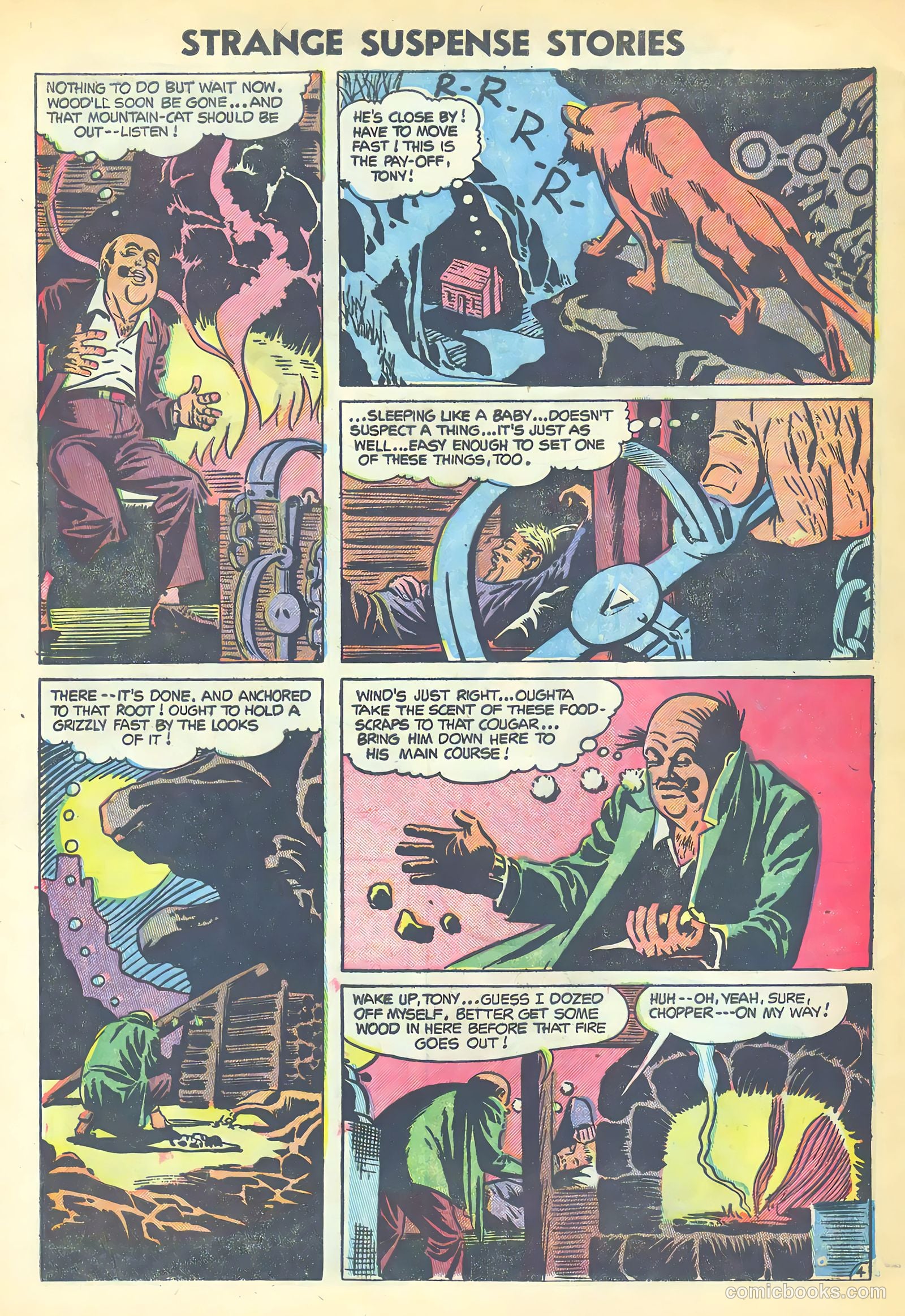 Strange Suspense Stories #19 (1954) — page 28 of 36