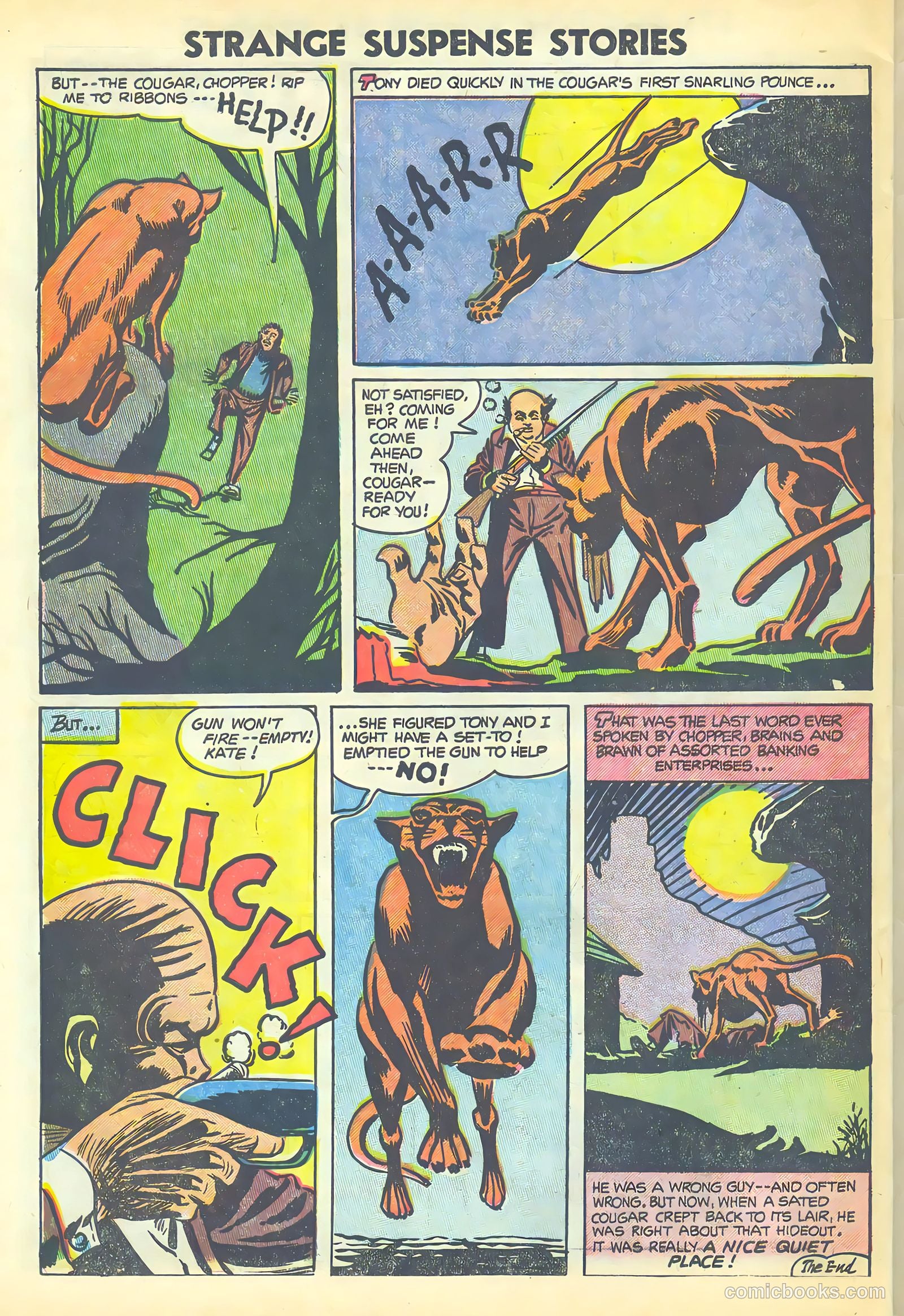 Strange Suspense Stories #19 (1954) — page 30 of 36