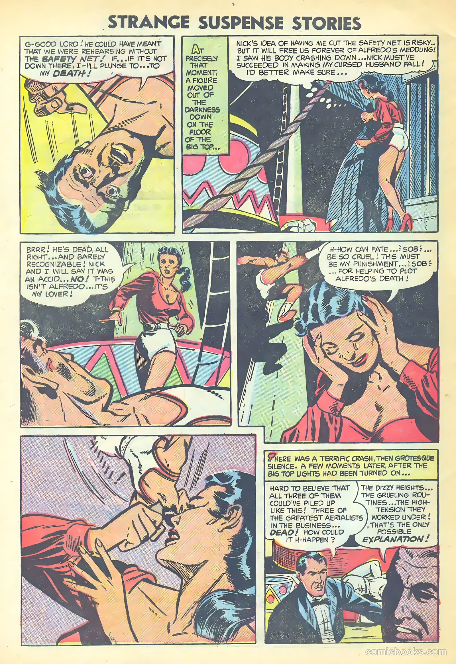 Strange Suspense Stories #19 (1954) — page 32 of 36