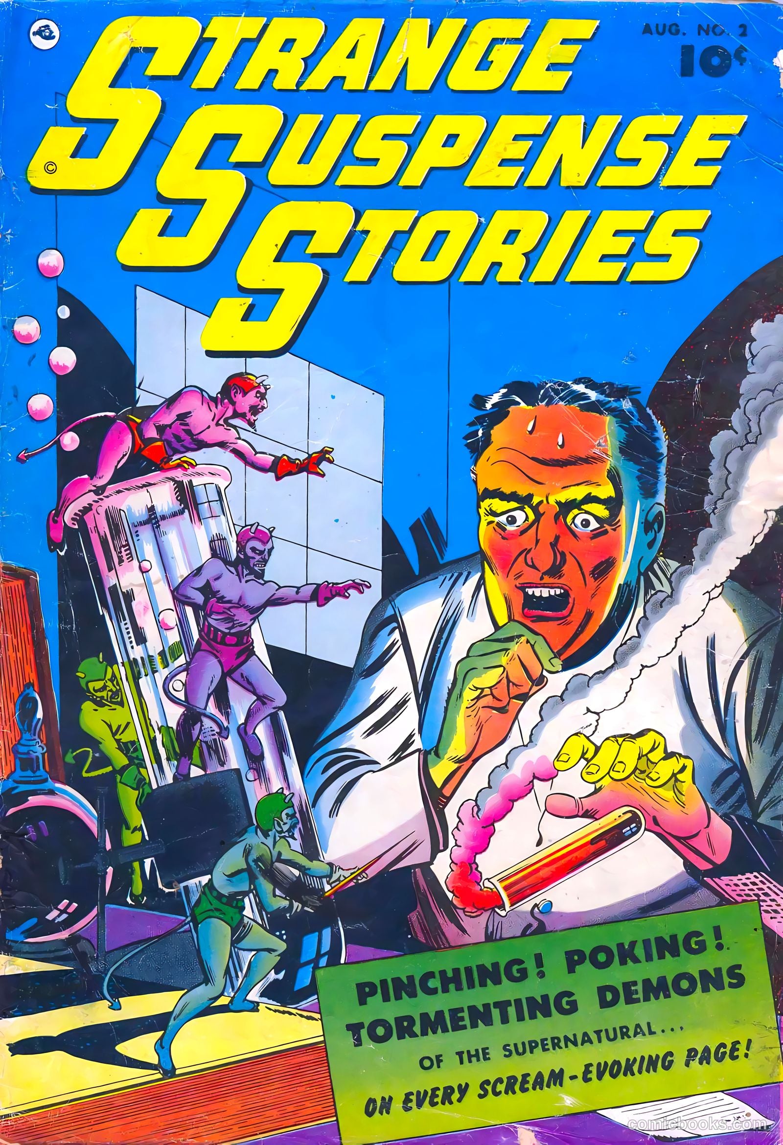 Strange Suspense Stories #2