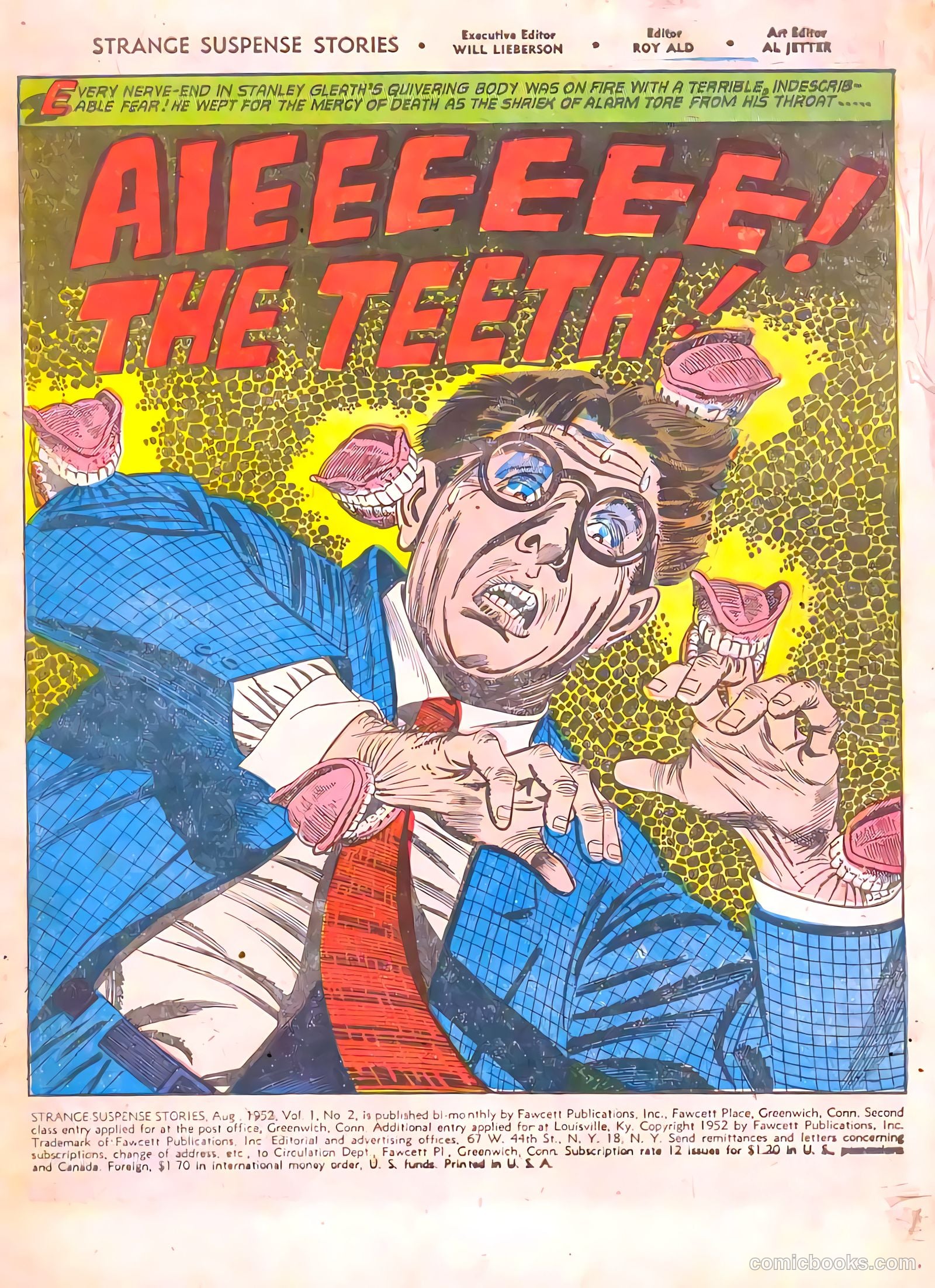 Strange Suspense Stories #2 (1952) — page 3 of 36