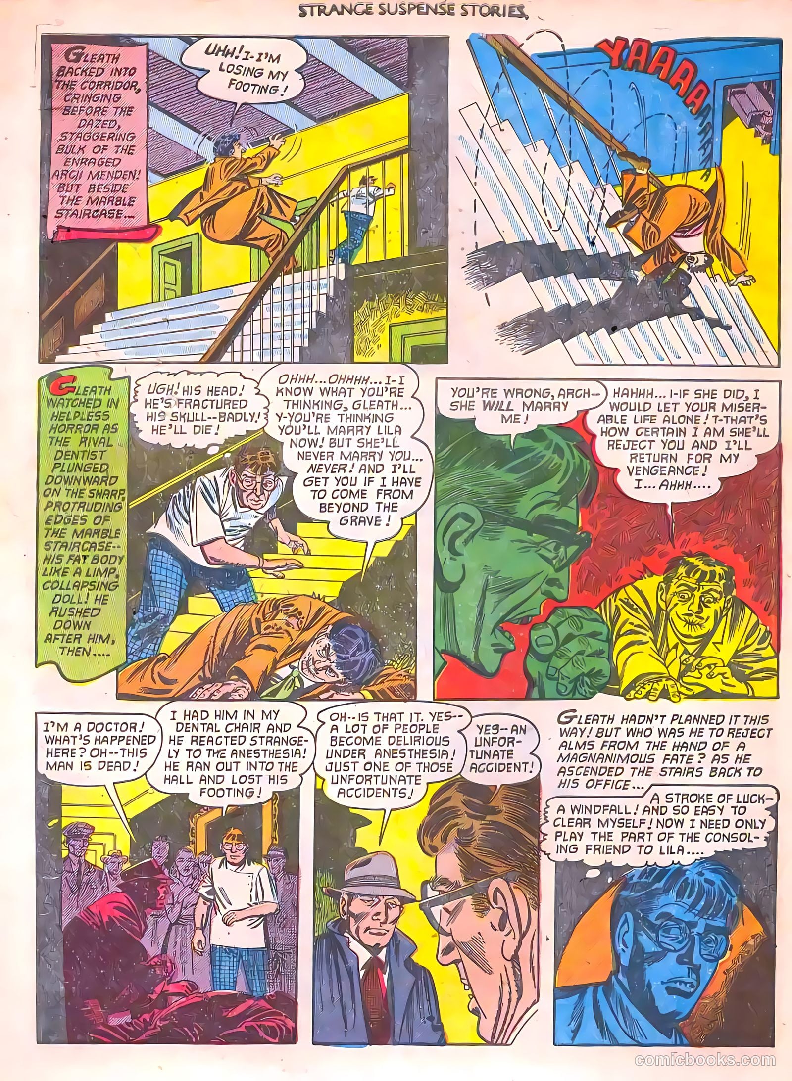 Strange Suspense Stories #2 (1952) — page 6 of 36