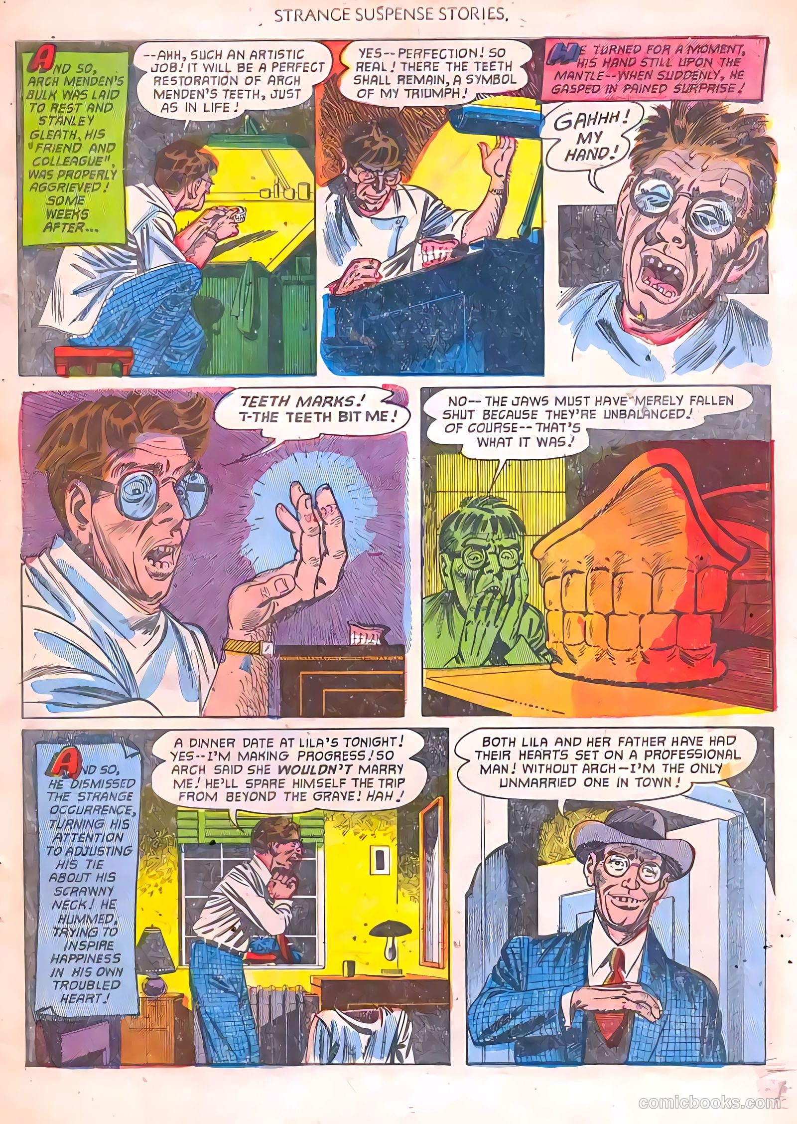 Strange Suspense Stories #2 (1952) — page 7 of 36