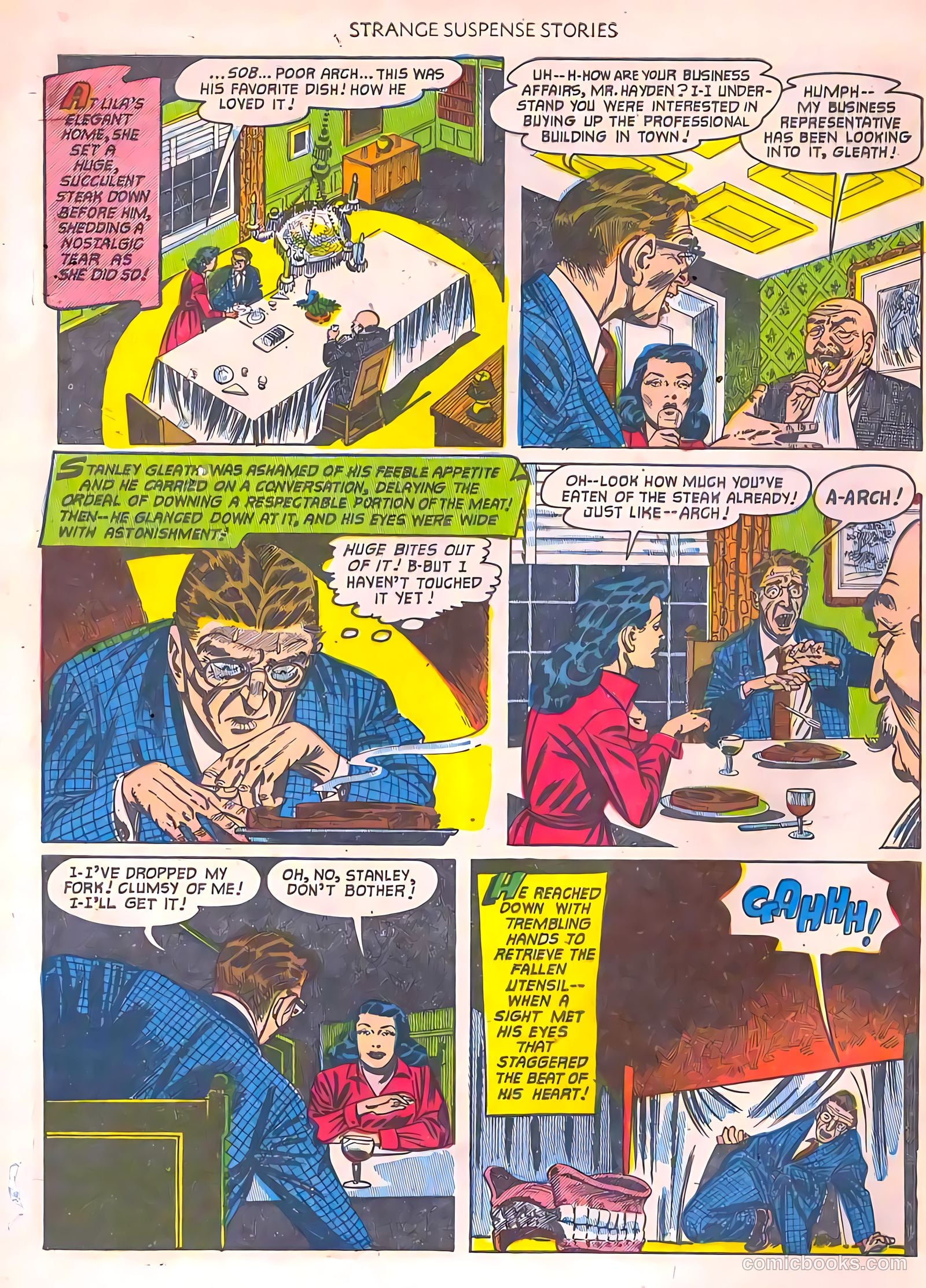 Strange Suspense Stories #2 (1952) — page 8 of 36