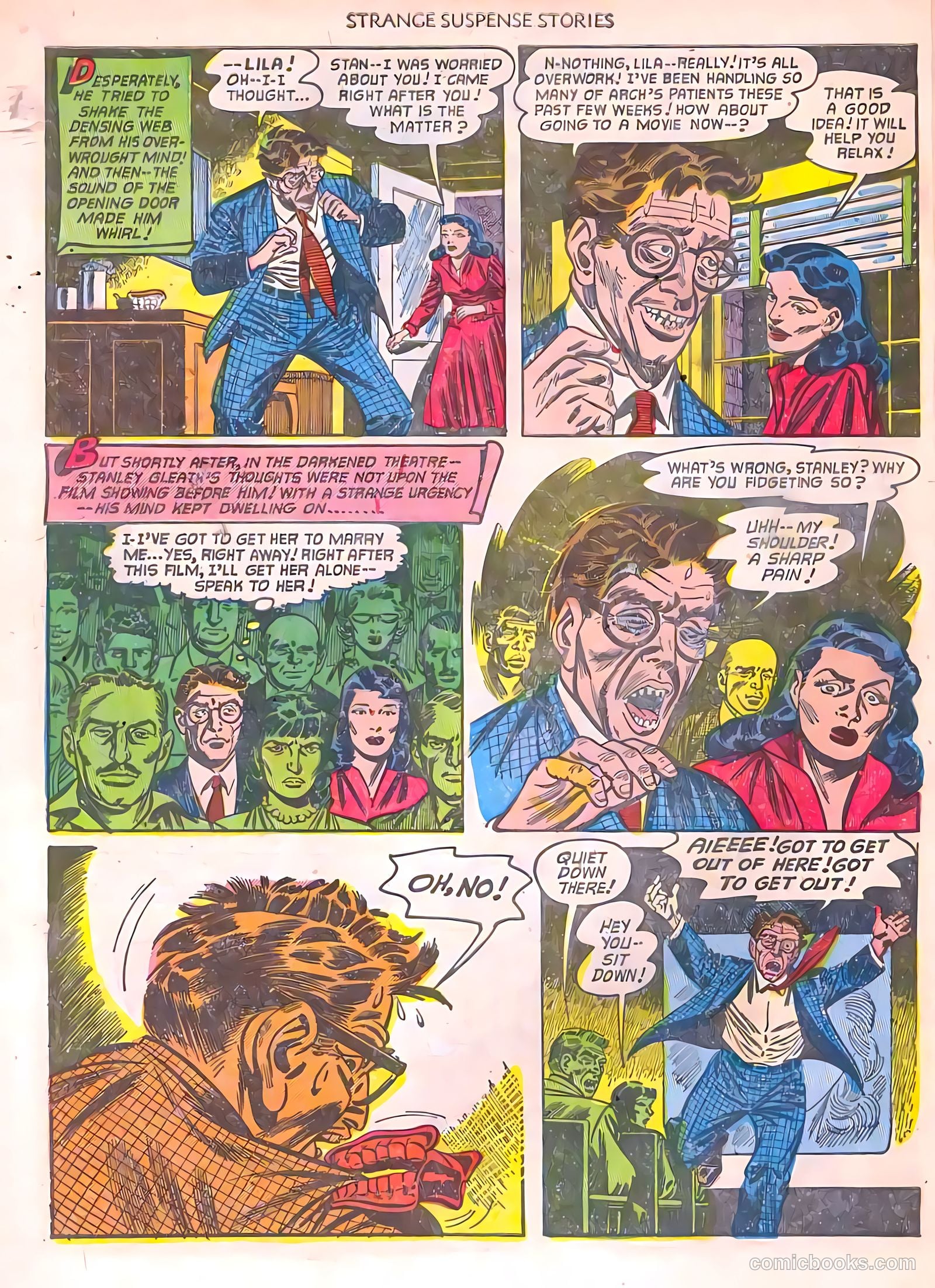Strange Suspense Stories #2 (1952) — page 10 of 36