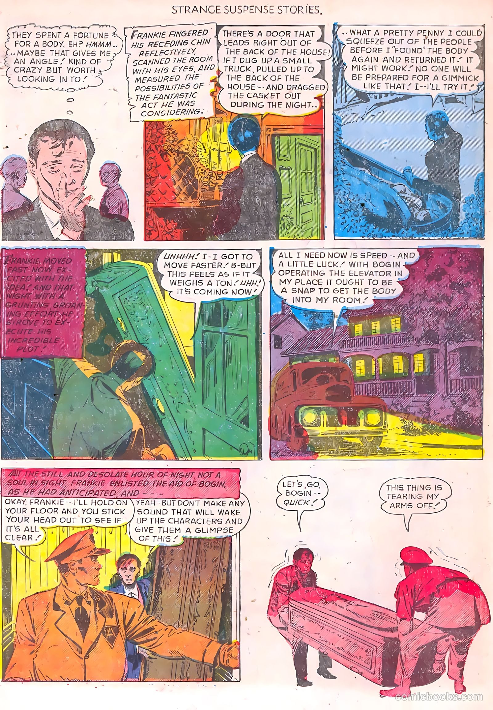 Strange Suspense Stories #2 (1952) — page 14 of 36