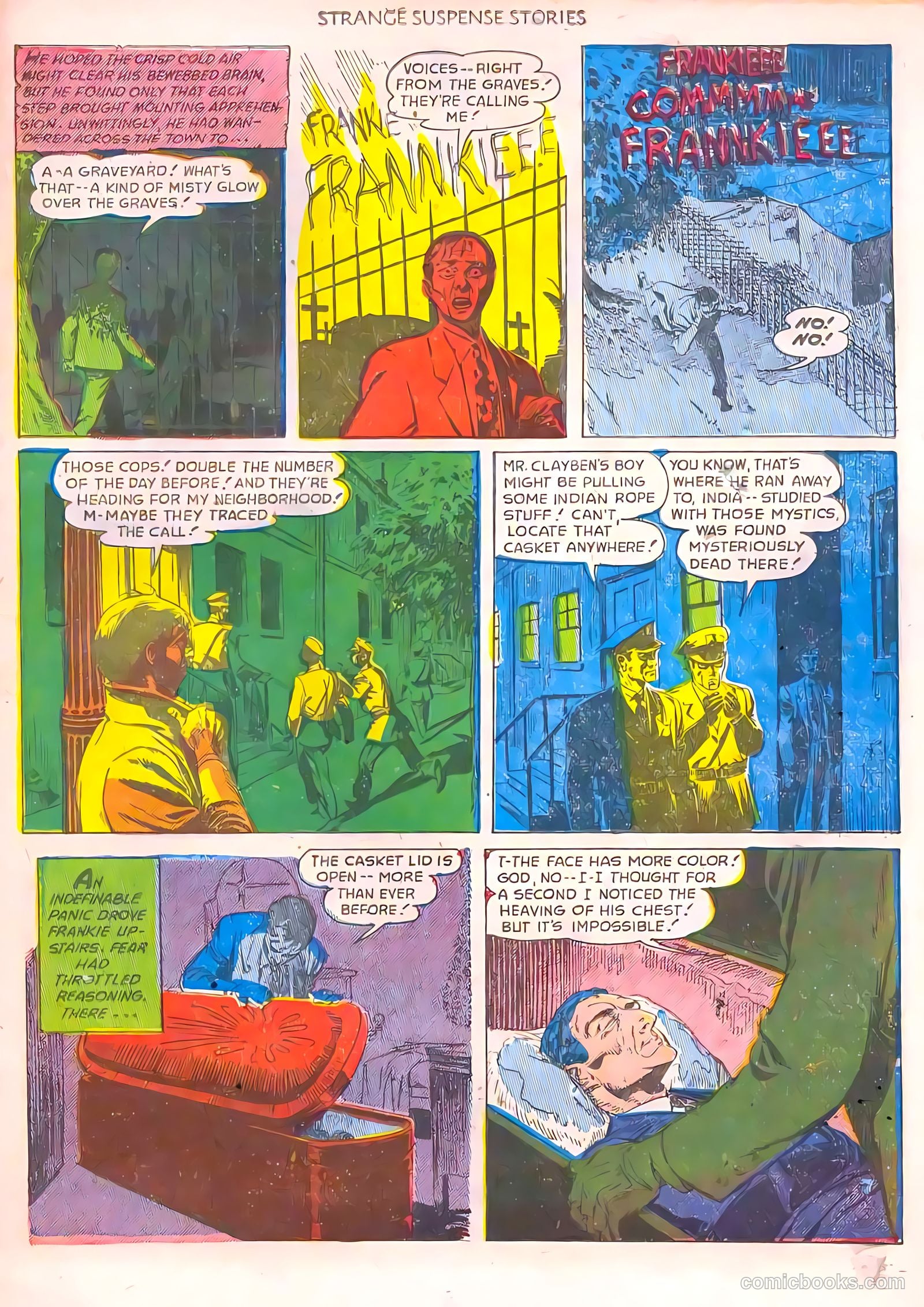 Strange Suspense Stories #2 (1952) — page 19 of 36