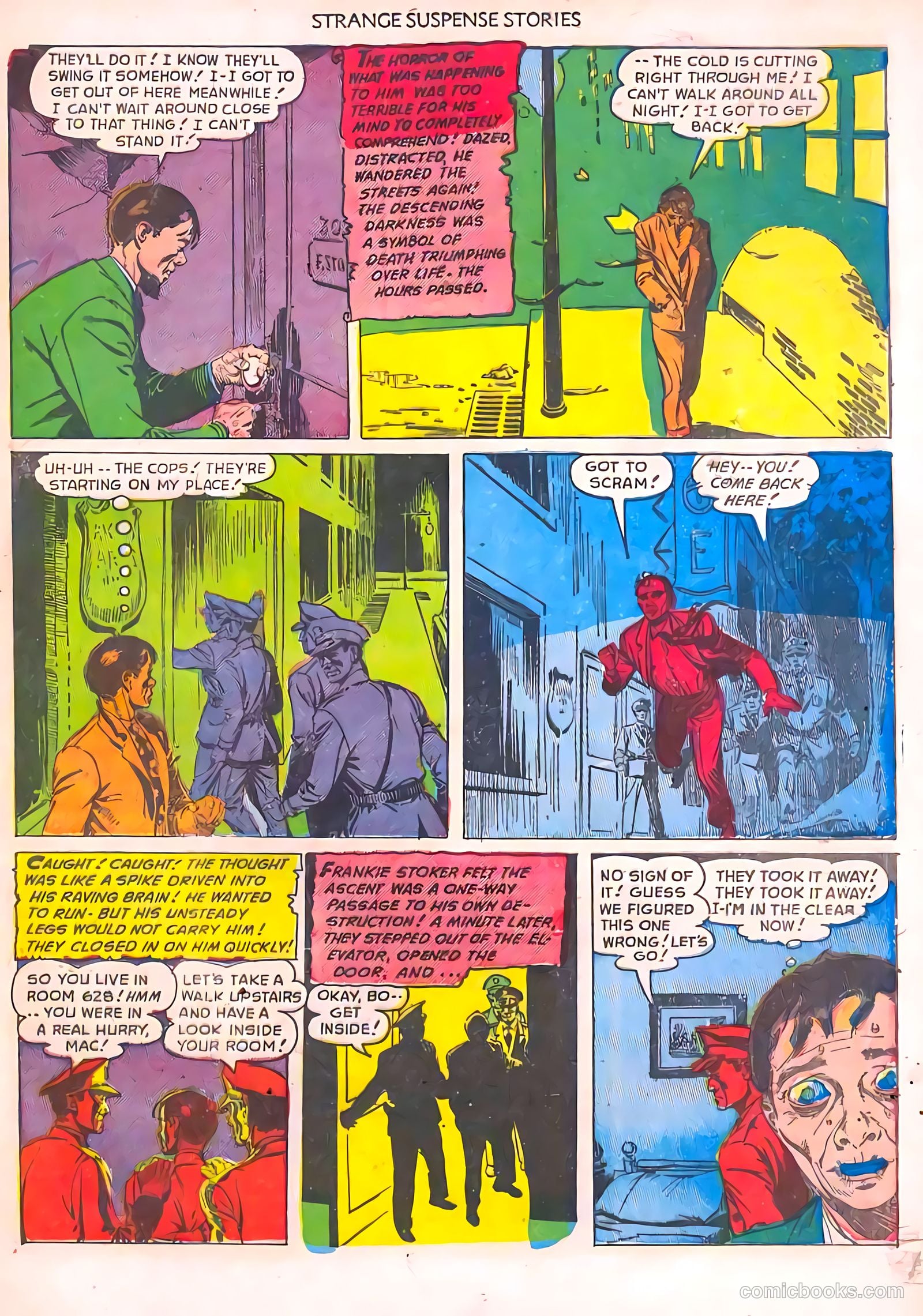 Strange Suspense Stories #2 (1952) — page 21 of 36