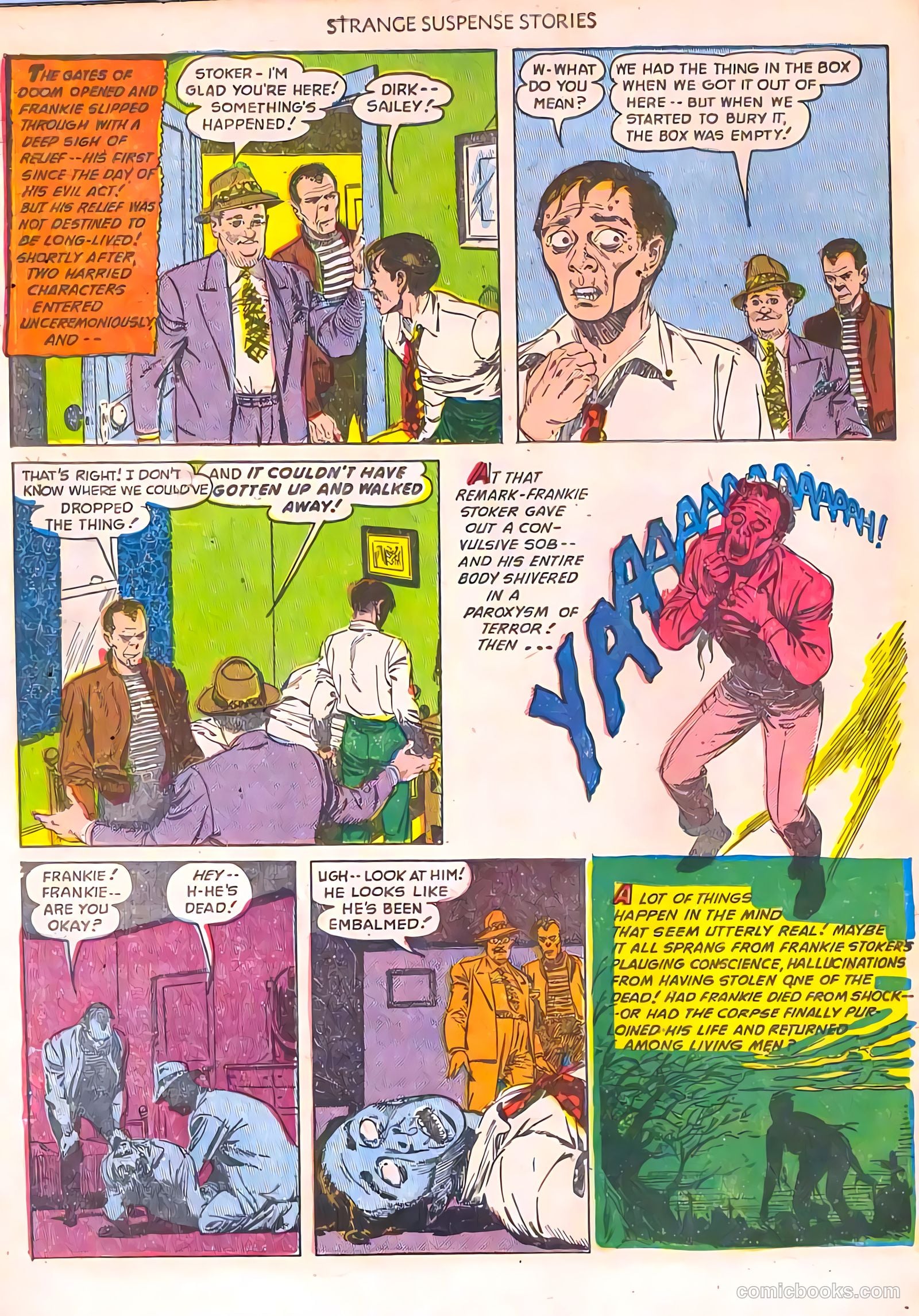 Strange Suspense Stories #2 (1952) — page 22 of 36