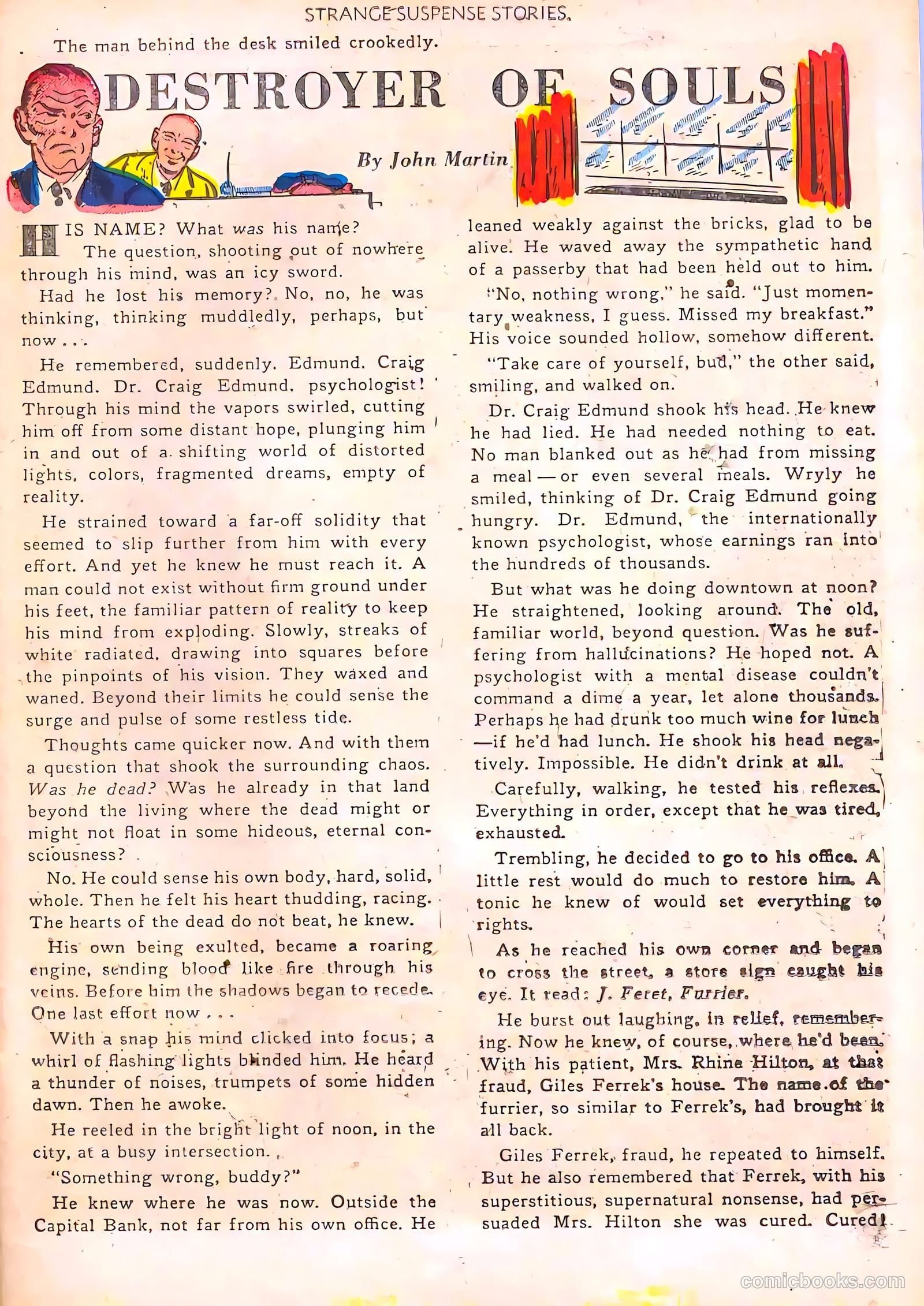 Strange Suspense Stories #2 (1952) — page 23 of 36