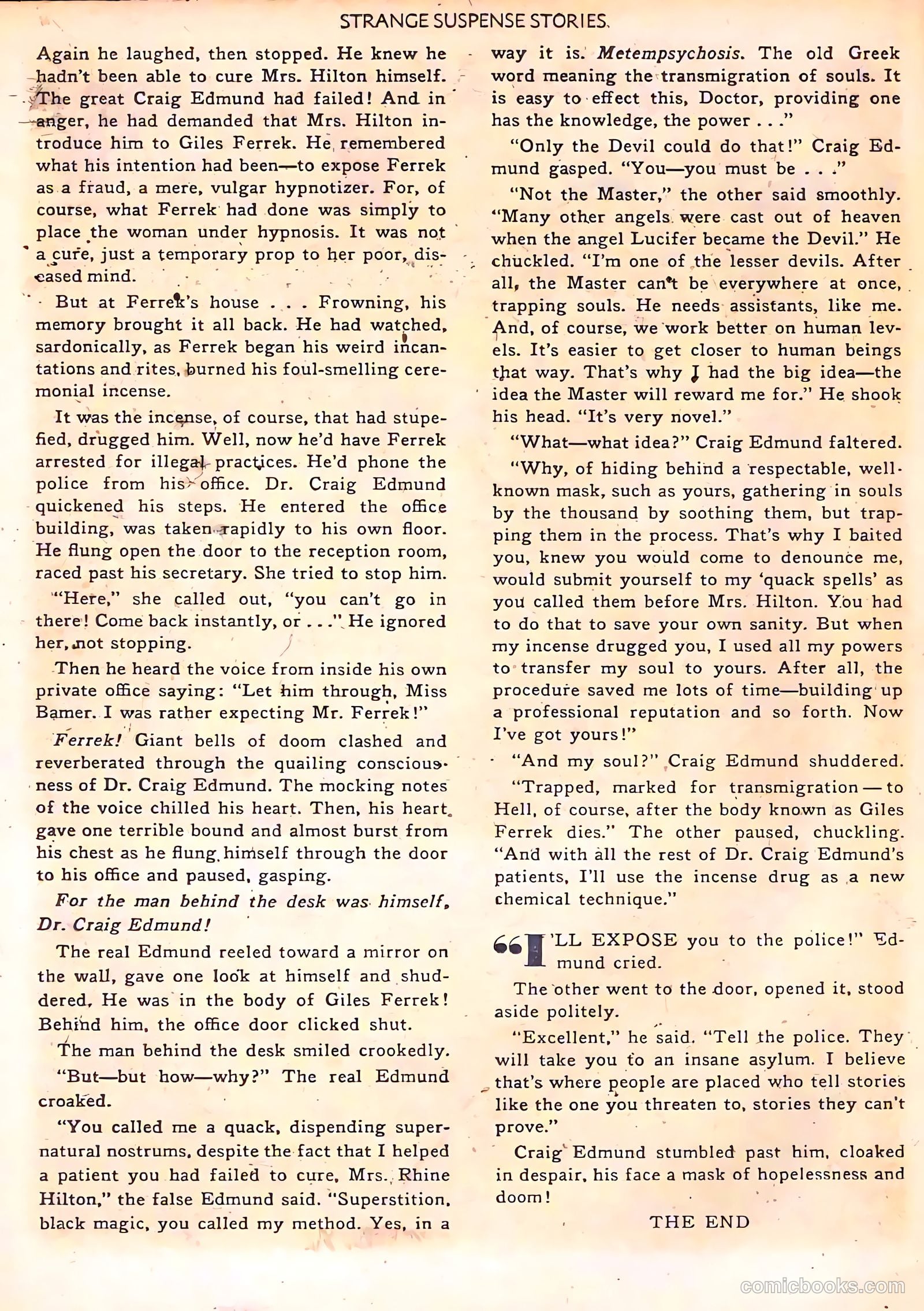 Strange Suspense Stories #2 (1952) — page 24 of 36