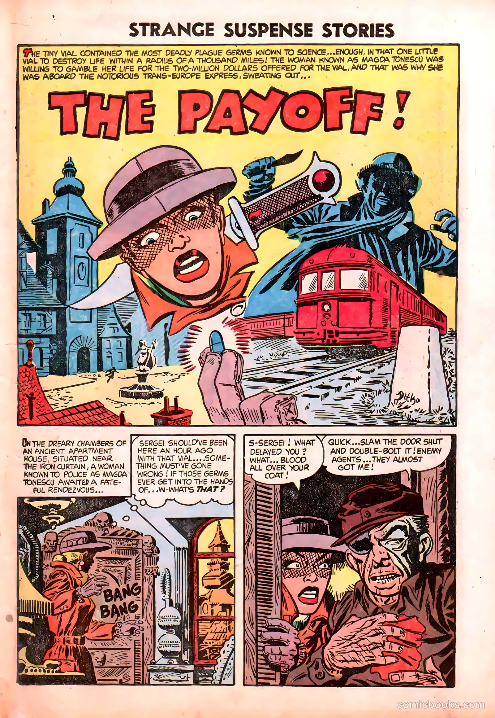 Strange Suspense Stories #20 (1954) — page 3 of 36
