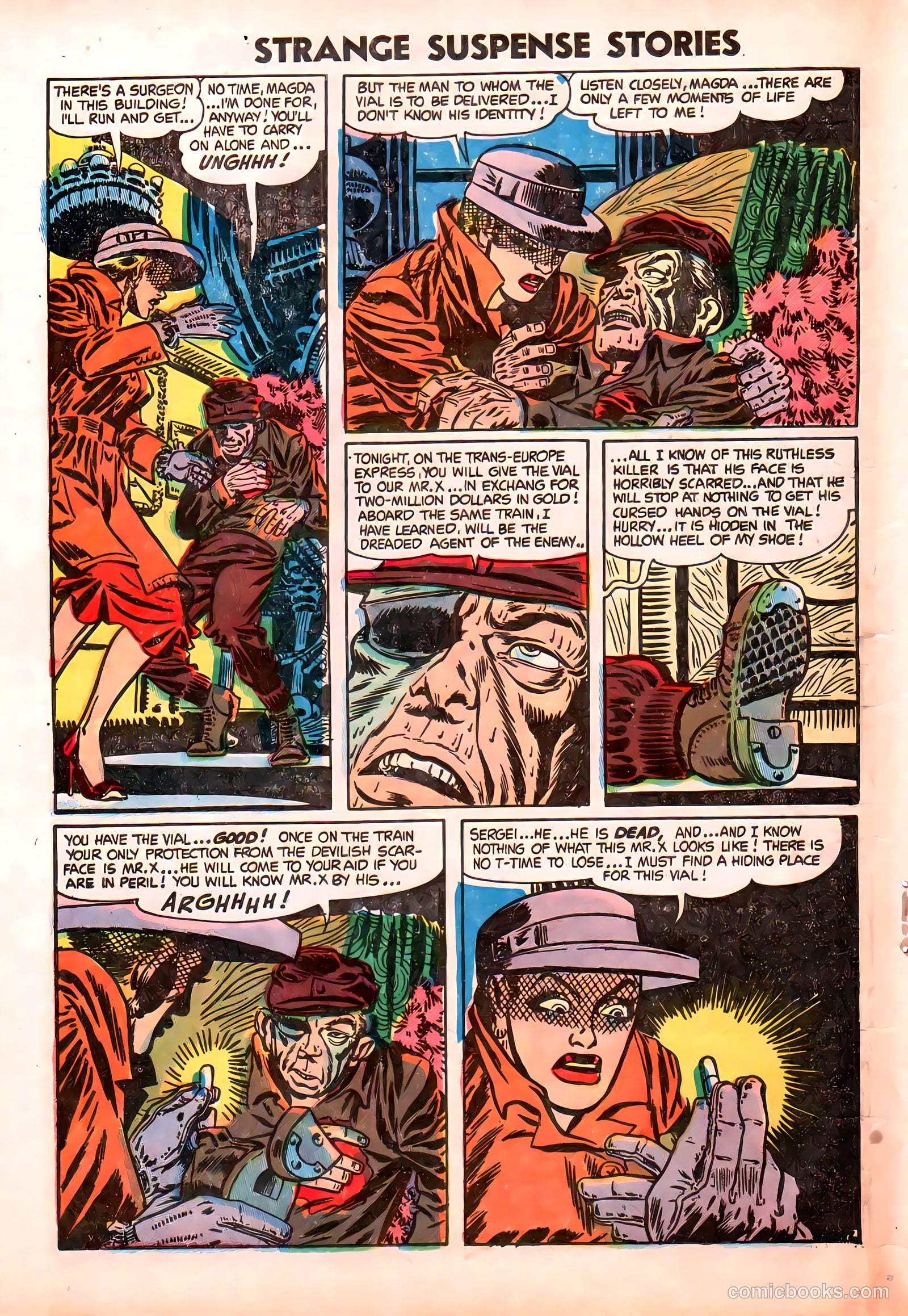 Strange Suspense Stories #20 (1954) — page 4 of 36