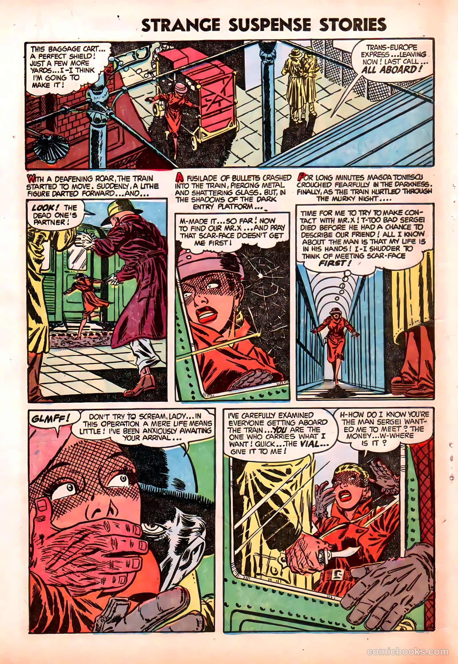 Strange Suspense Stories #20 (1954) — page 6 of 36