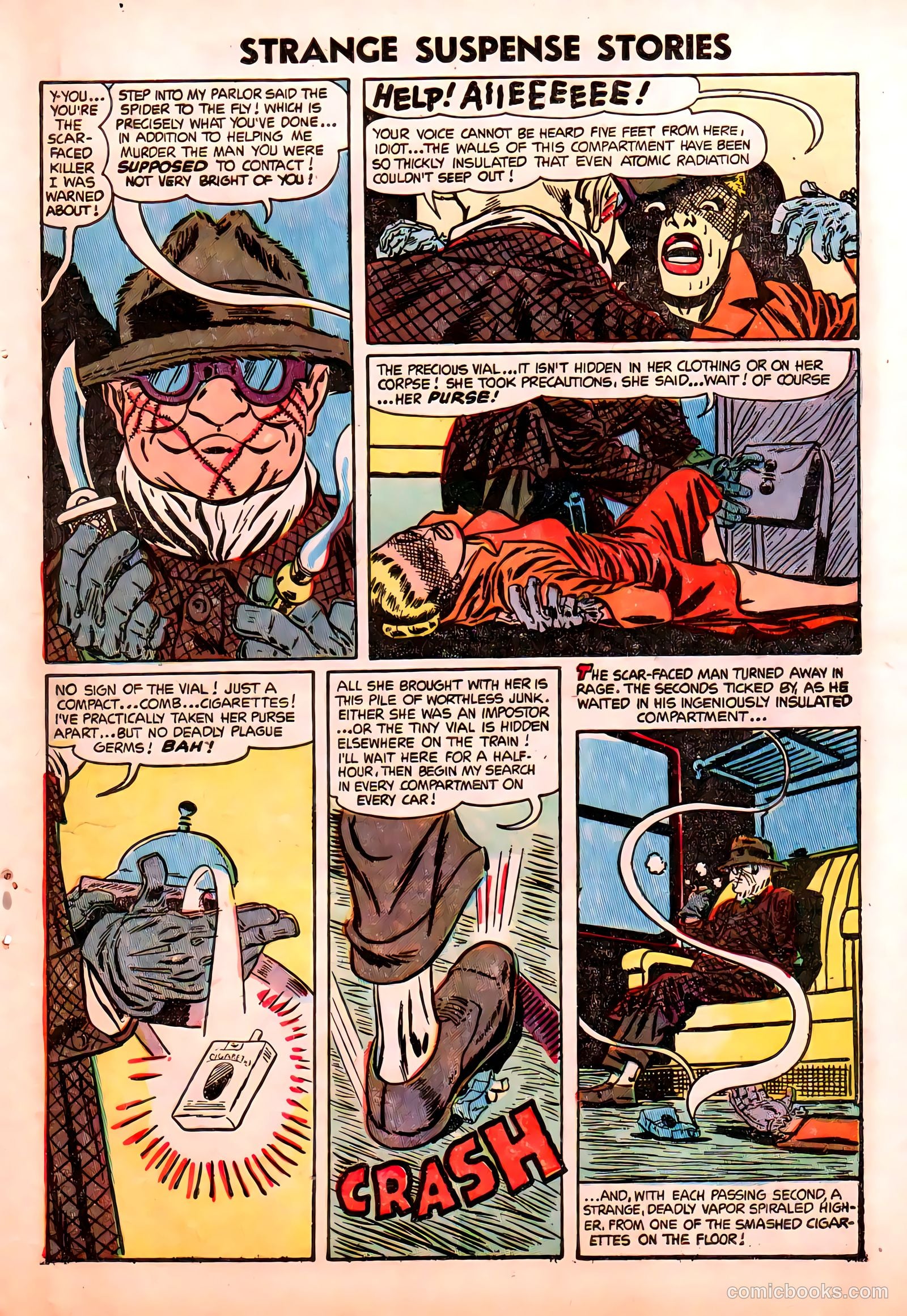 Strange Suspense Stories #20 (1954) — page 9 of 36