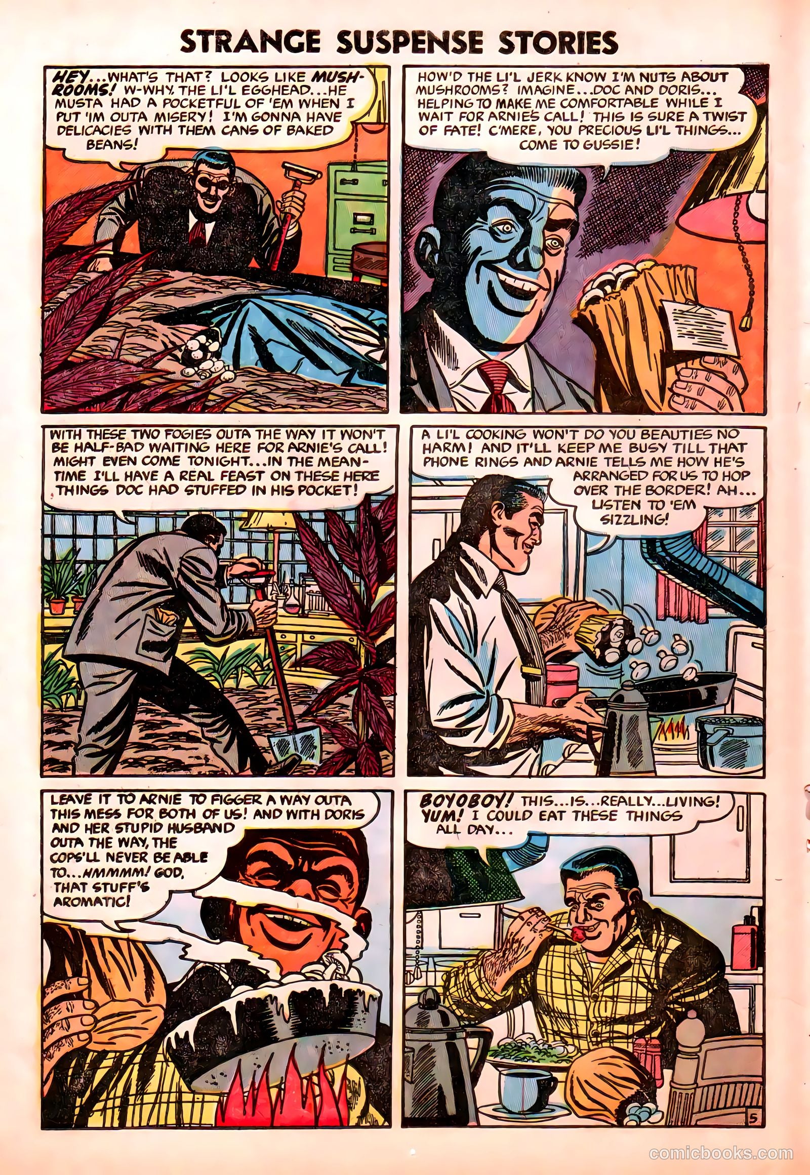 Strange Suspense Stories #20 (1954) — page 14 of 36