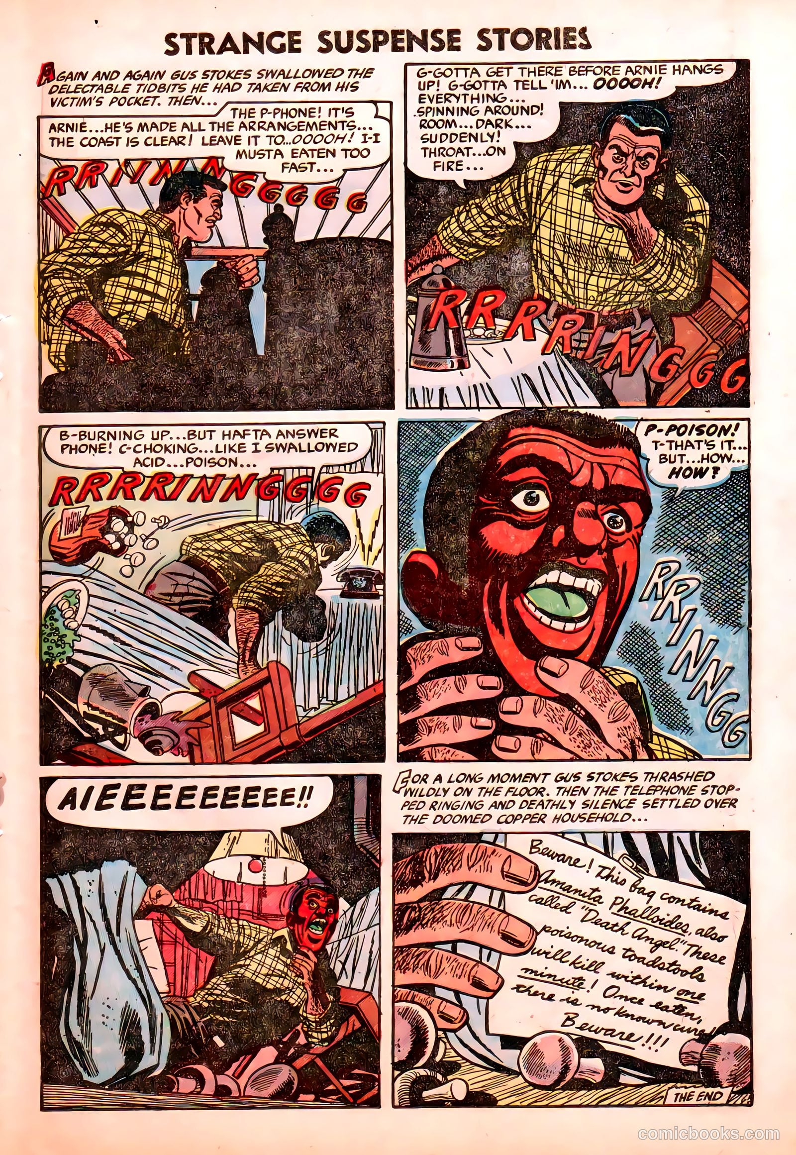 Strange Suspense Stories #20 (1954) — page 15 of 36