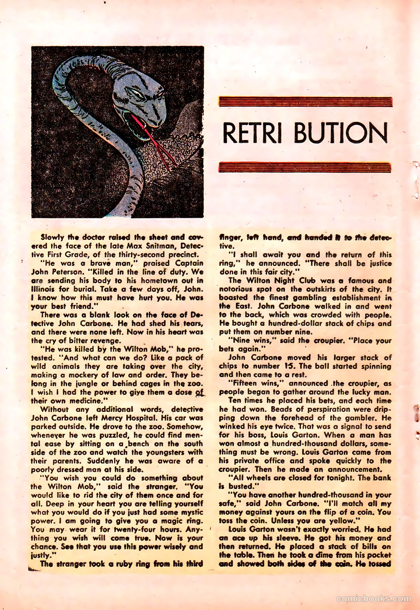 Strange Suspense Stories #20 (1954) — page 16 of 36
