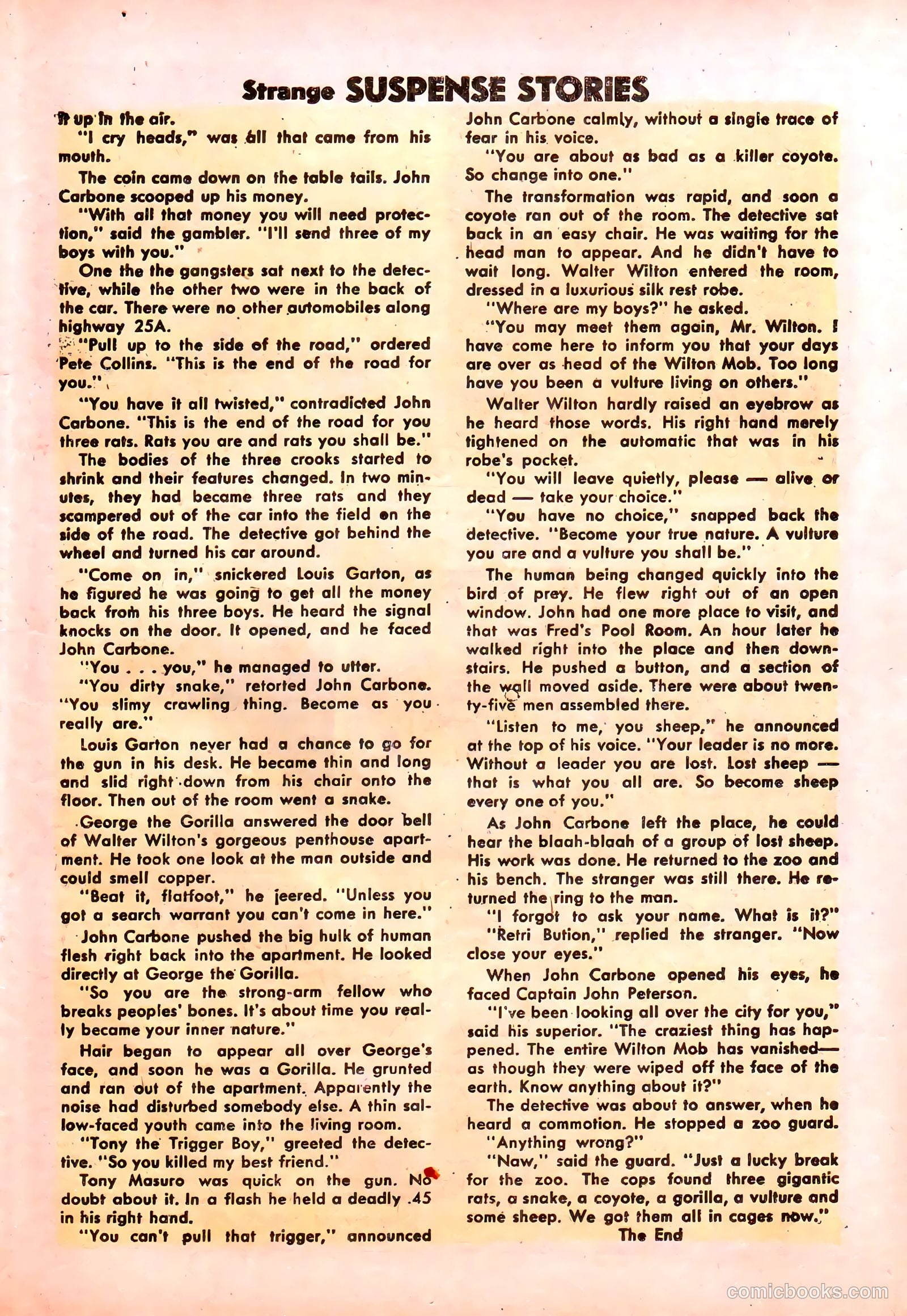 Strange Suspense Stories #20 (1954) — page 17 of 36