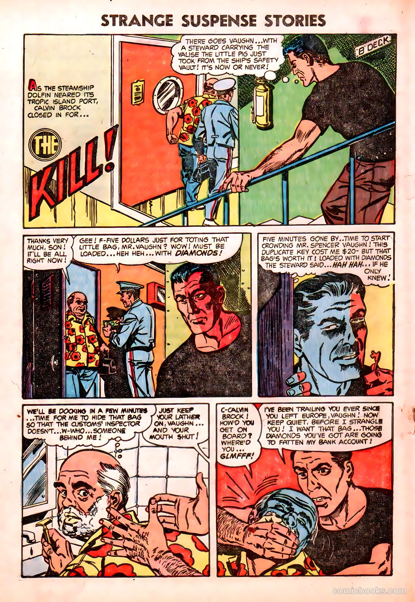Strange Suspense Stories #20 (1954) — page 18 of 36