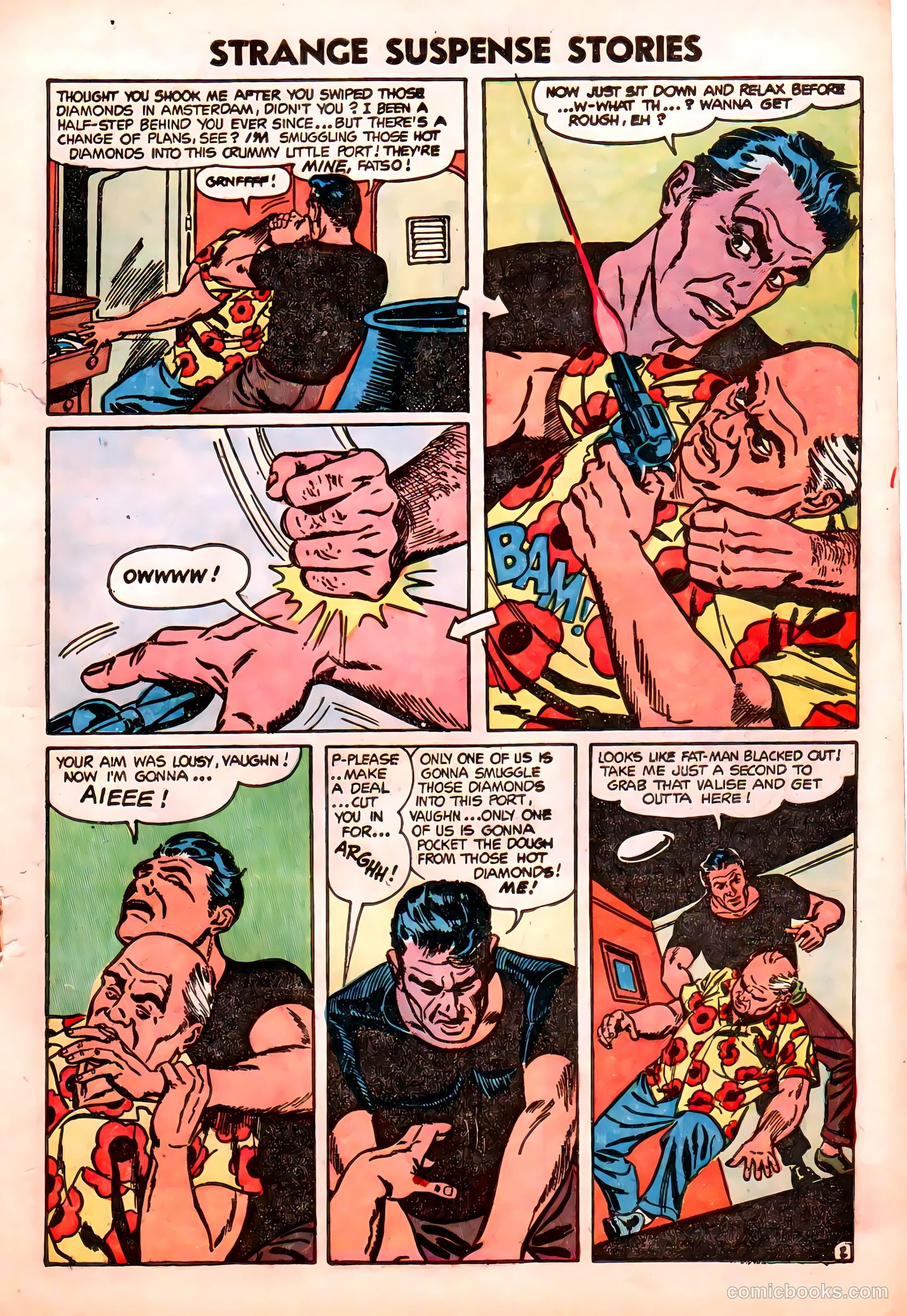 Strange Suspense Stories #20 (1954) — page 19 of 36