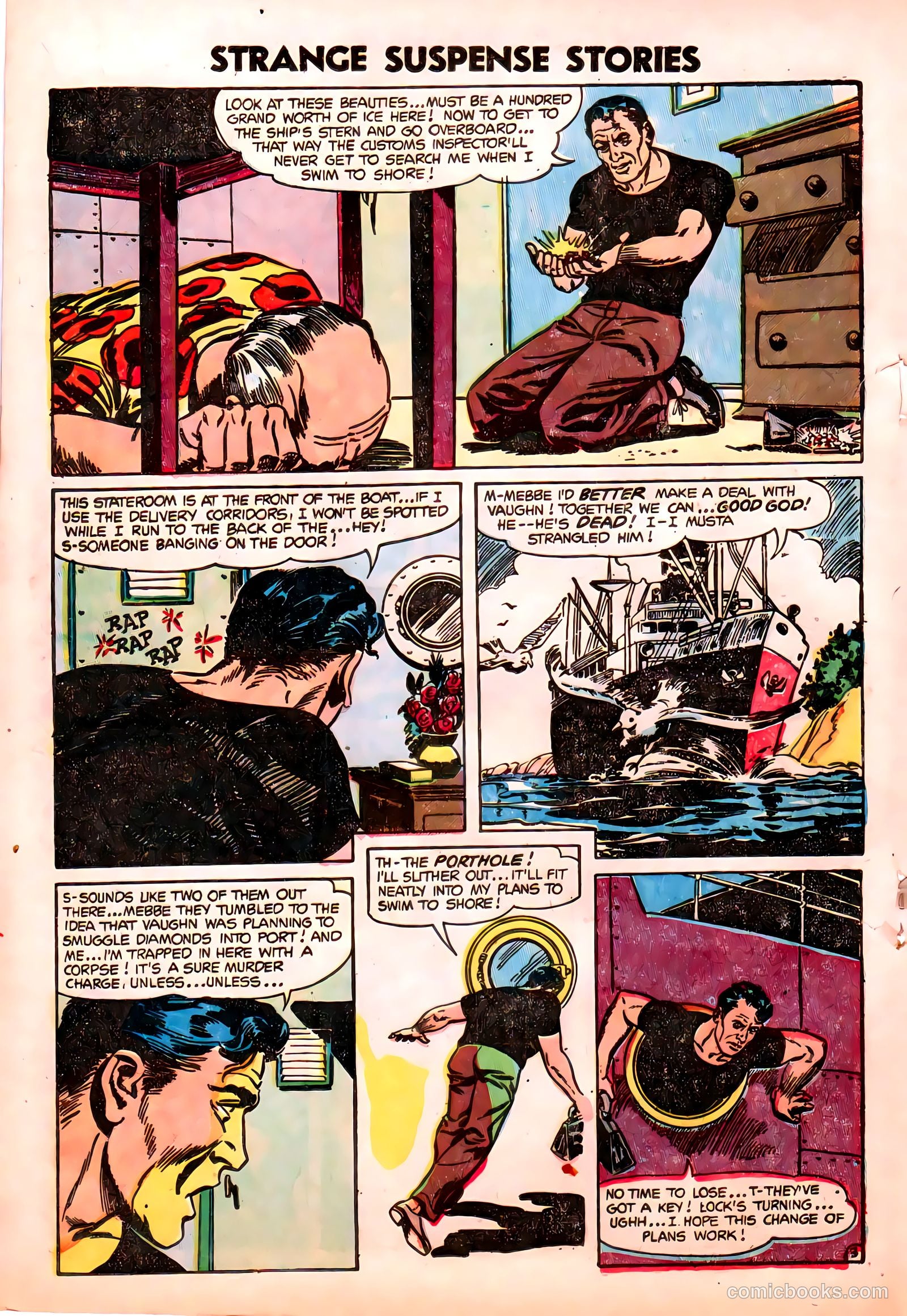 Strange Suspense Stories #20 (1954) — page 20 of 36