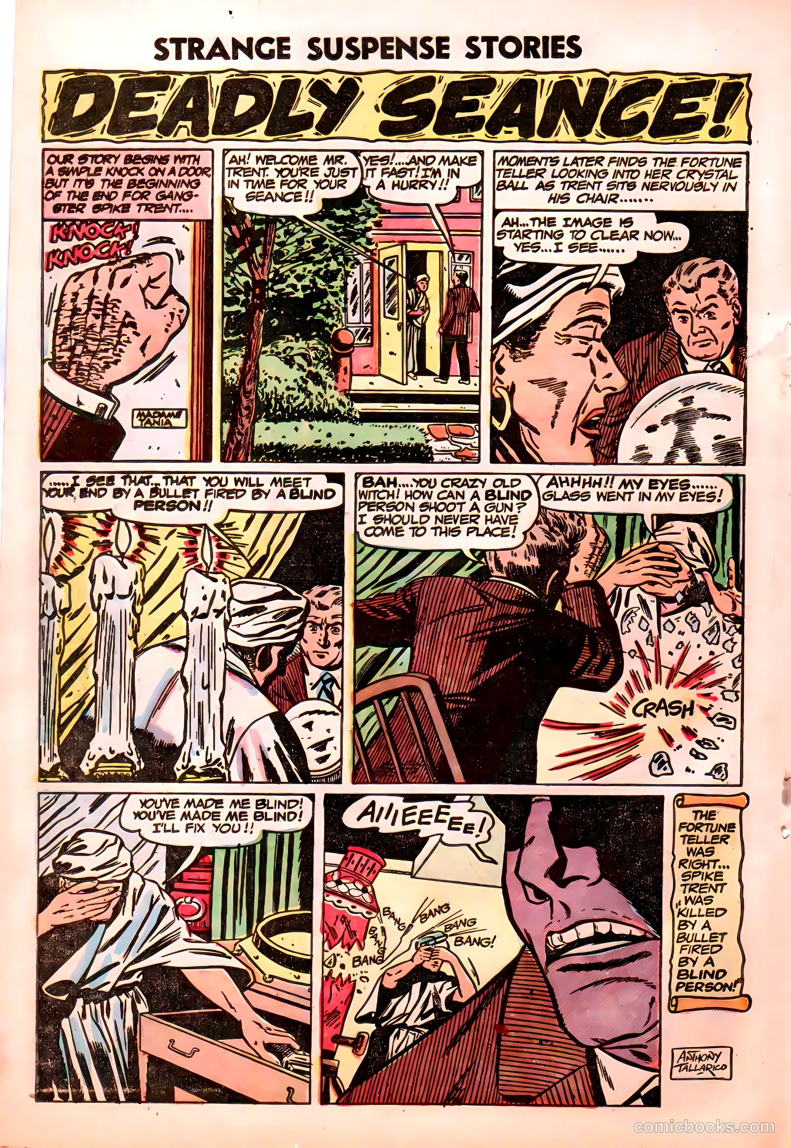 Strange Suspense Stories #20 (1954) — page 22 of 36