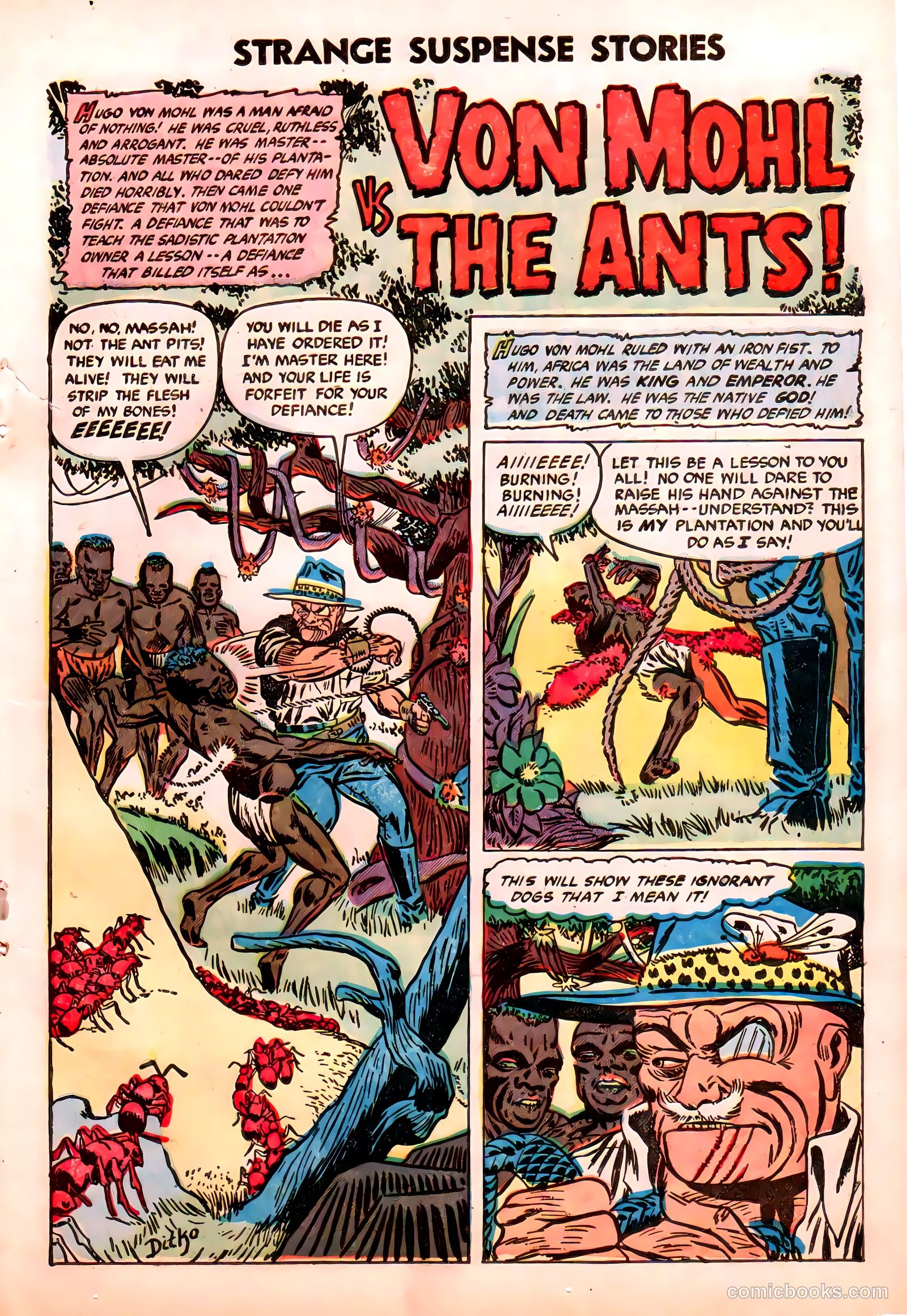 Strange Suspense Stories #20 (1954) — page 23 of 36