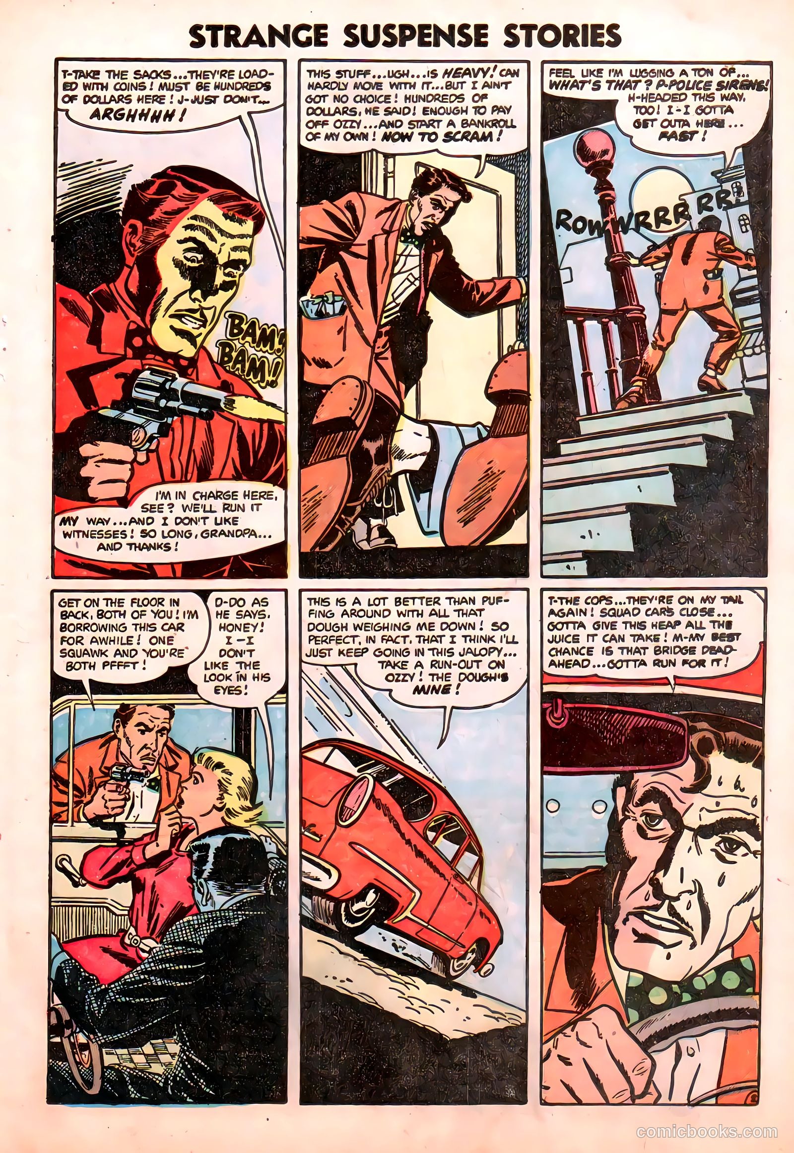 Strange Suspense Stories #20 (1954) — page 31 of 36