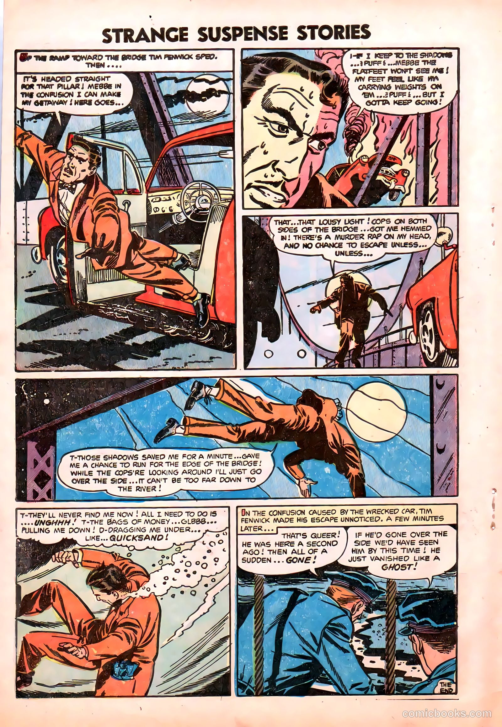 Strange Suspense Stories #20 (1954) — page 32 of 36