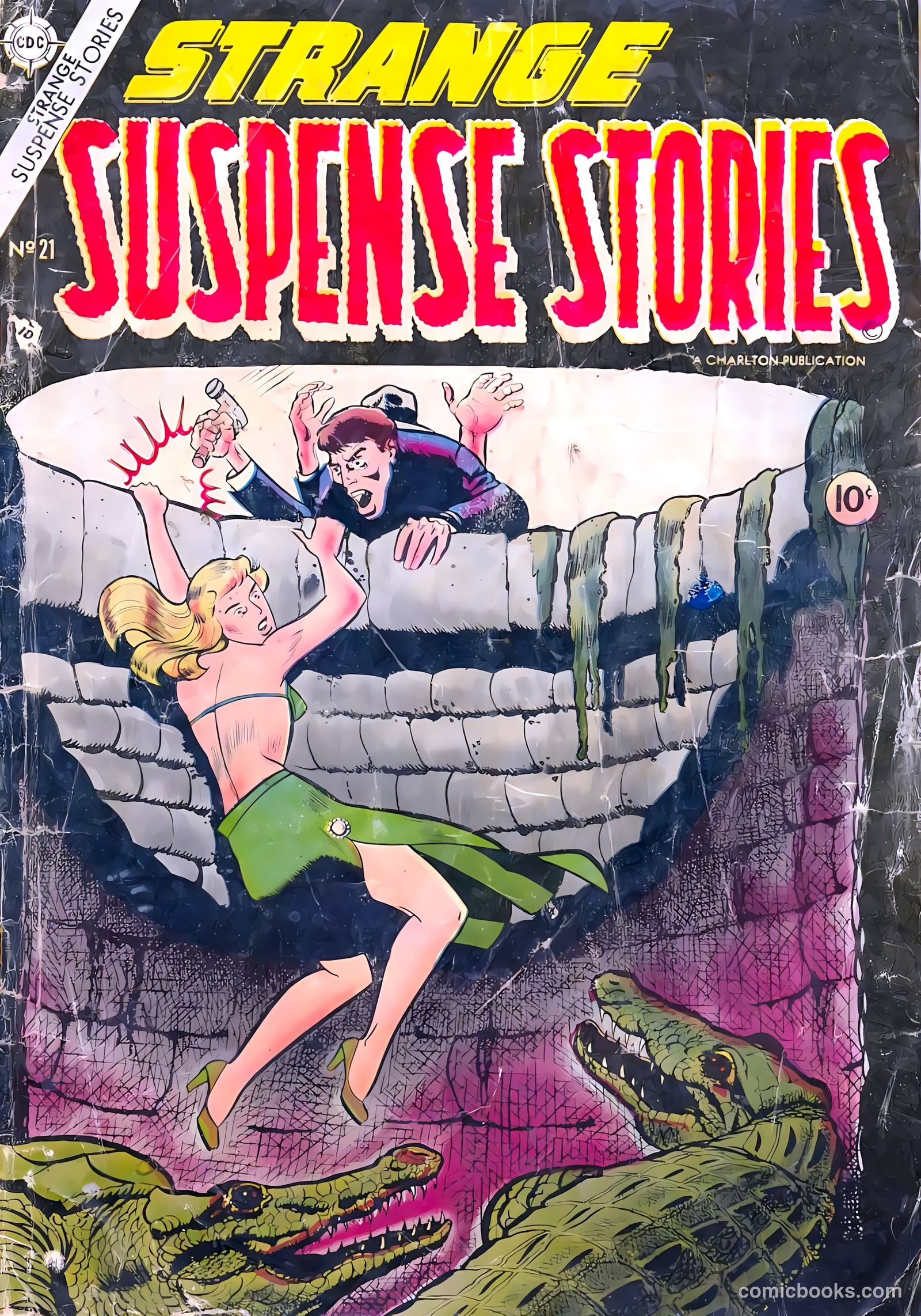 Strange Suspense Stories #21