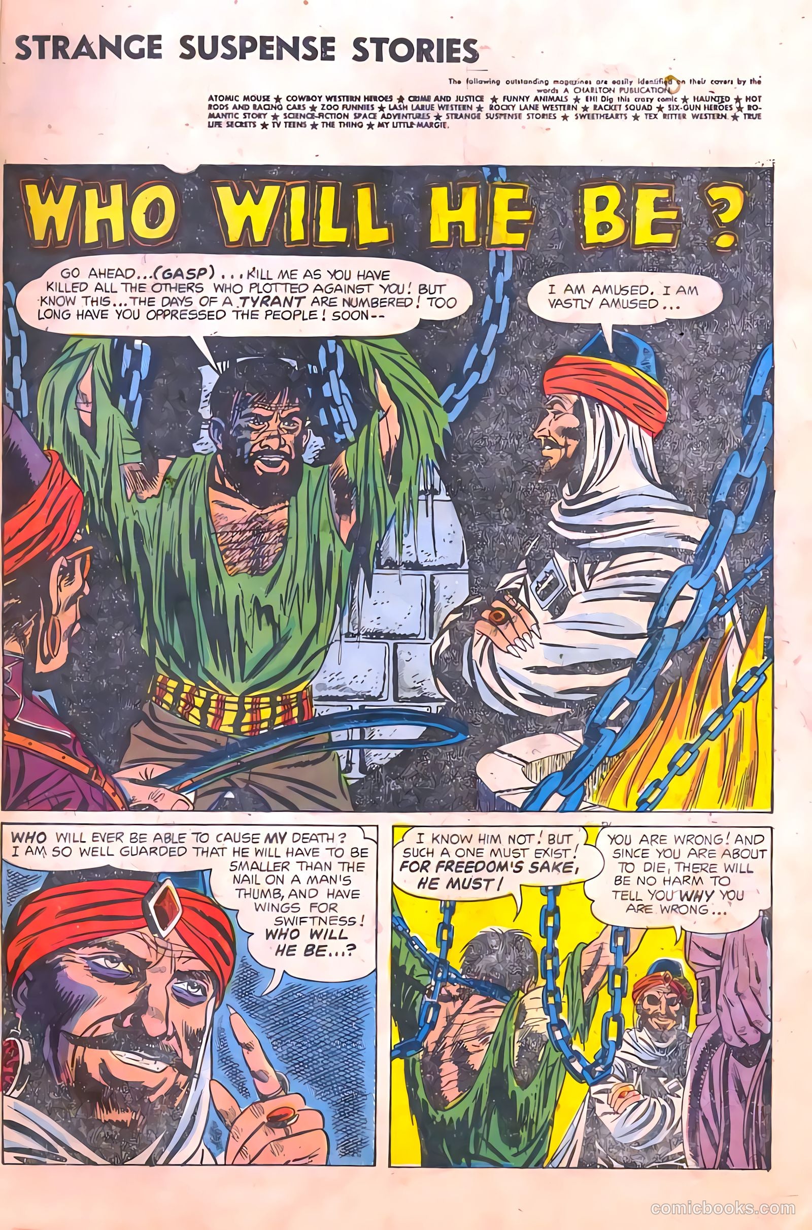 Strange Suspense Stories #21 (1954) — page 3 of 36